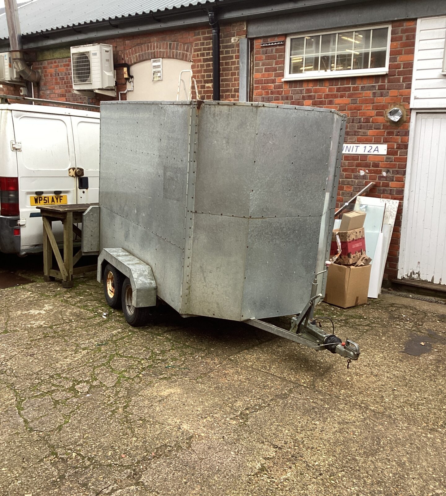 8’  Twin Axle Load lugger Aluminium Trailer