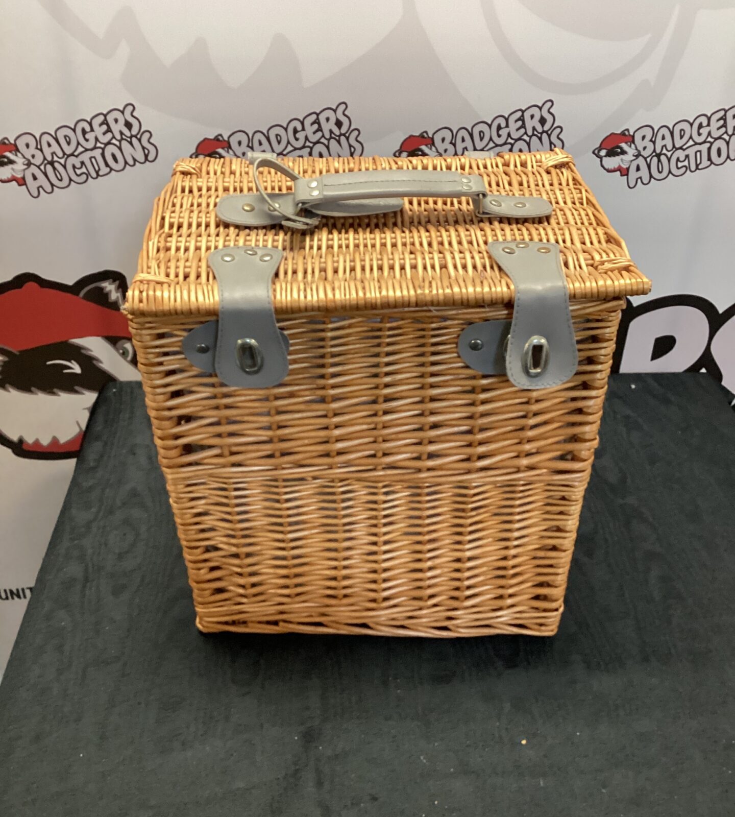 Stella artois wicker cooler basket