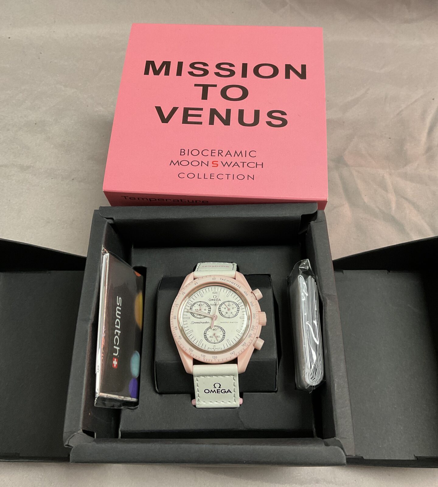 Omega swatch style mission to Venus bioceramic moonswatch Working - Image 2