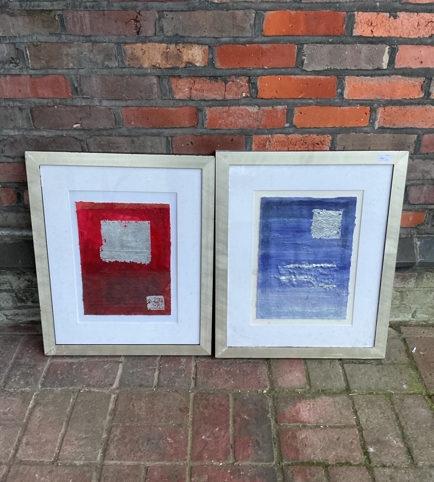 two original  framed art works by tamazin