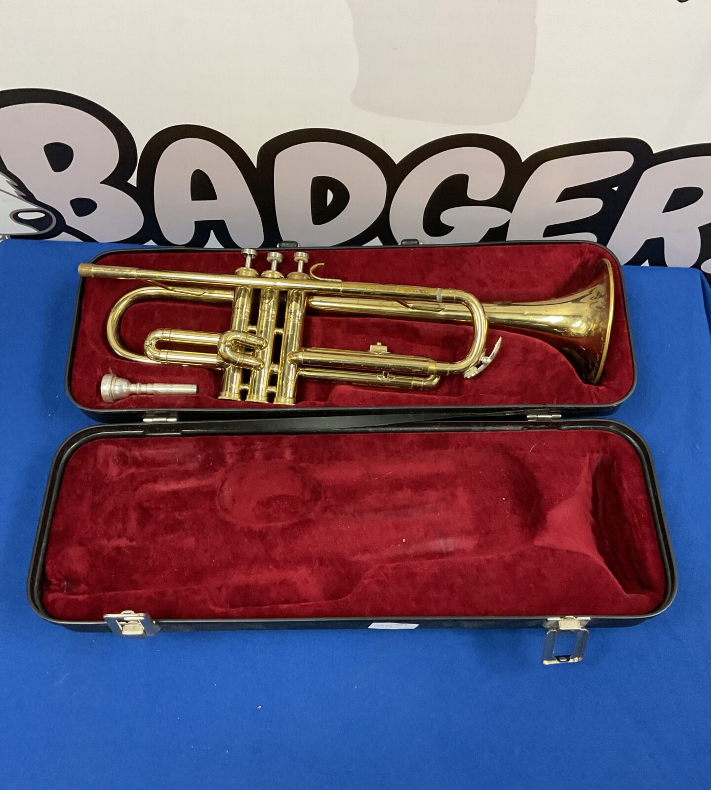 Melody maker trumpet in case