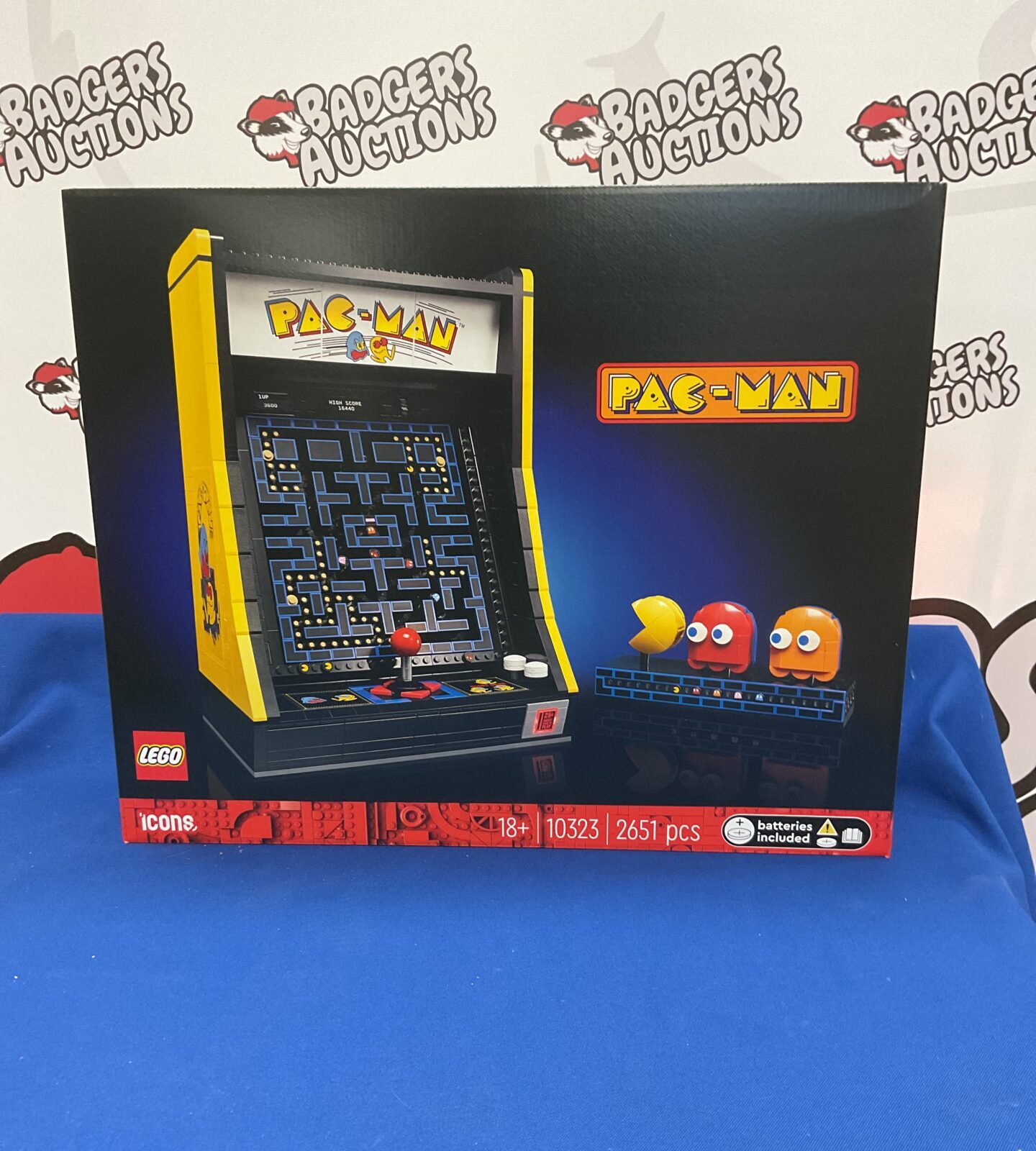 Rare Lego icons 10323 sealed as new pac man working game set