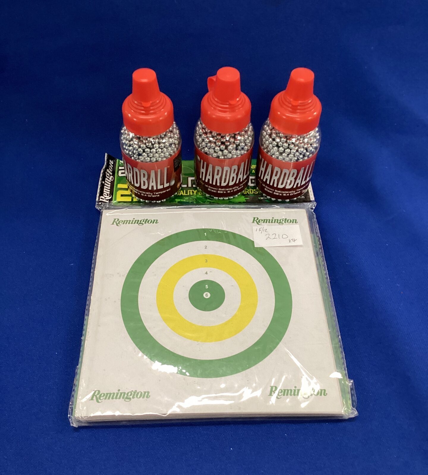 pack air gun field targets and three tubs bb’s