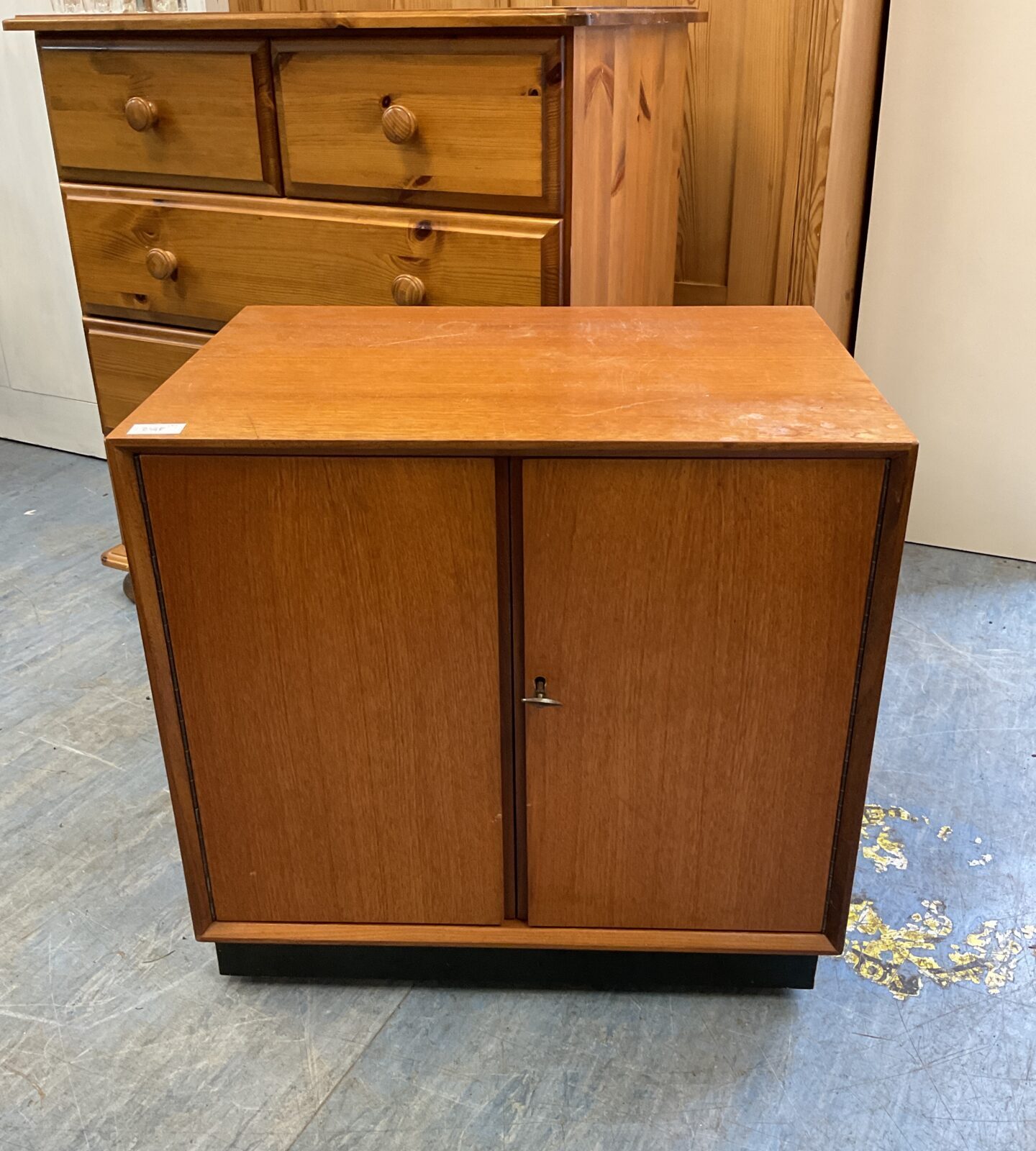 Mid century danish record cabinet