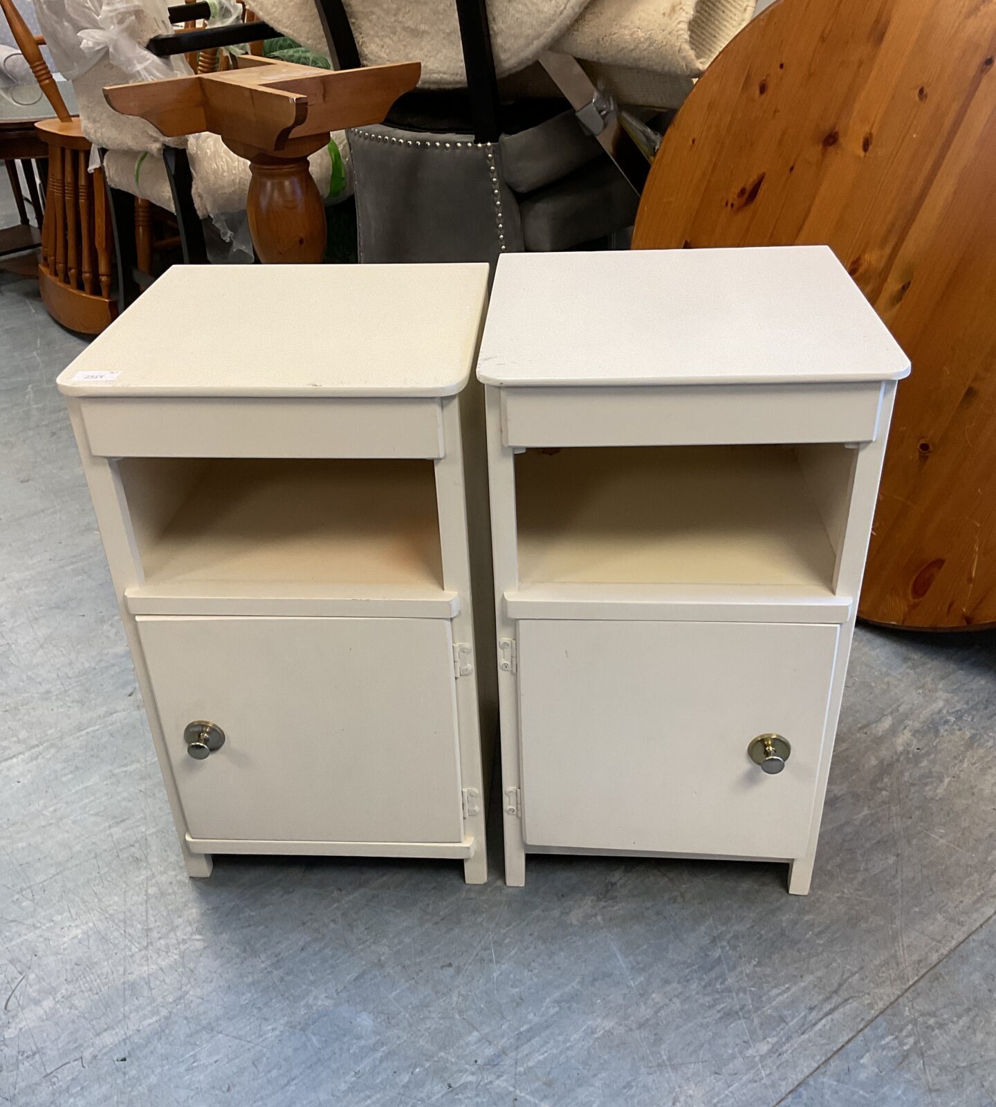 Pair of Vintage bedside cabinets