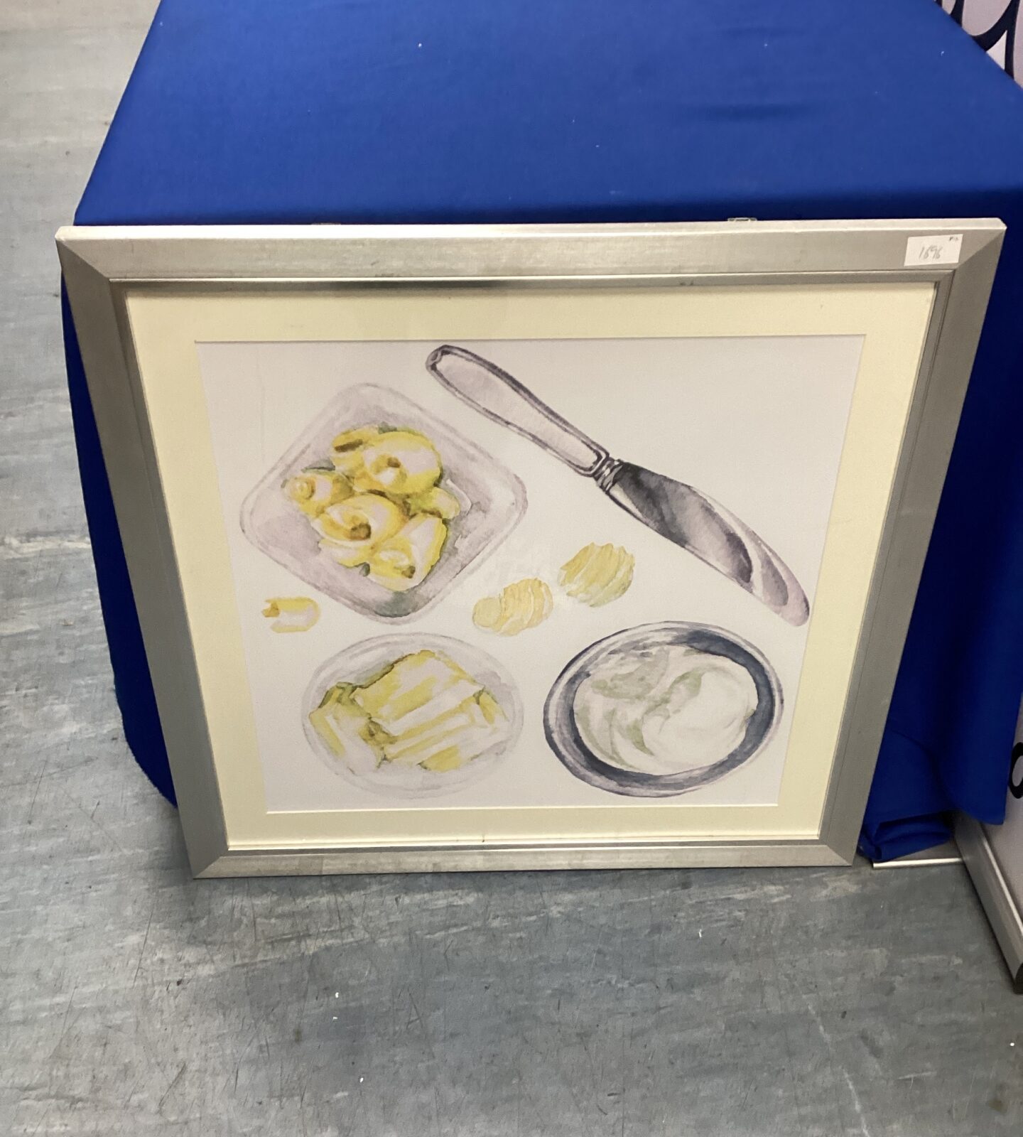 Framed kitchenware Picture