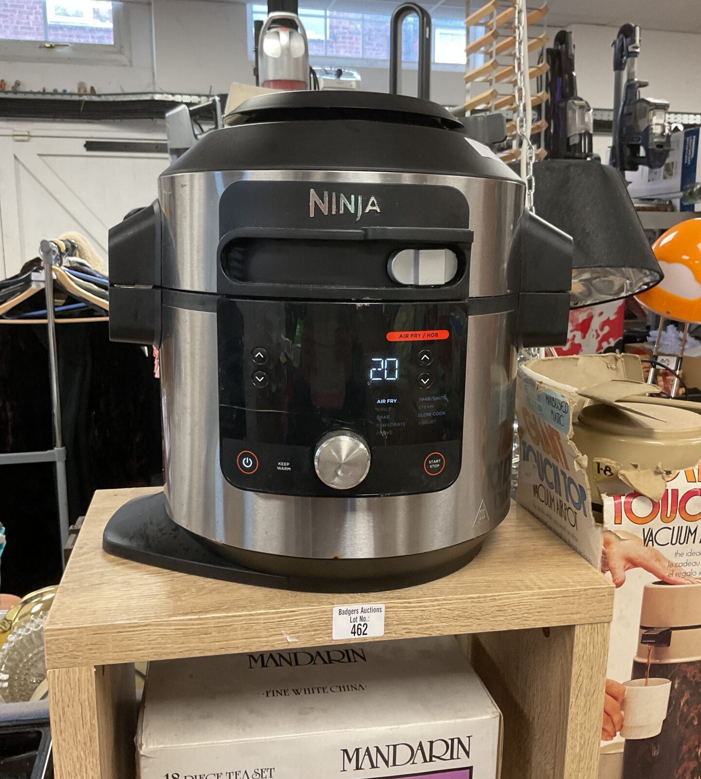 Ninja foodi 11-in-1 smart lid, multi cooker, 6L. Tested Working.