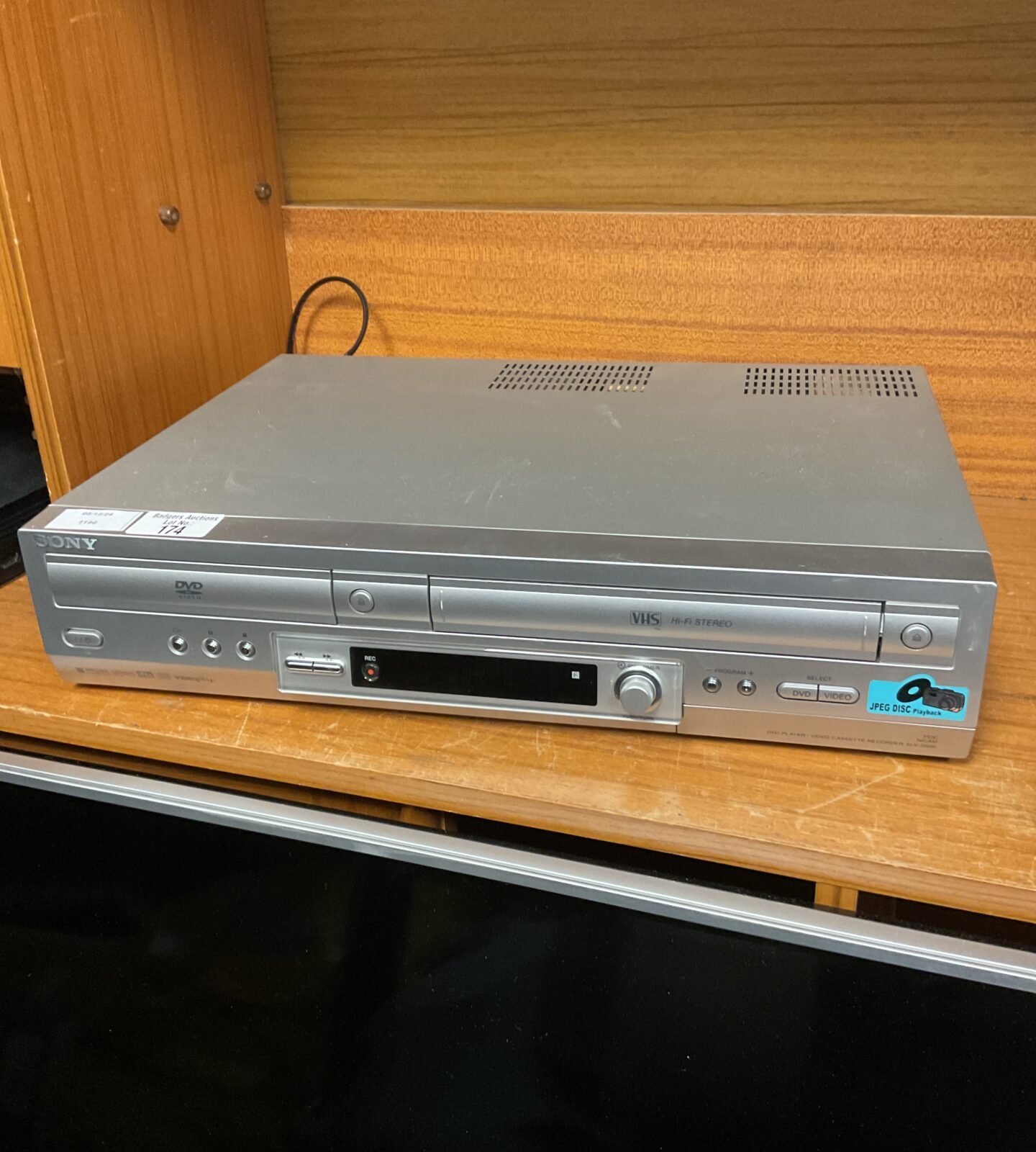 Sony slv-d950 dvd vhs combo