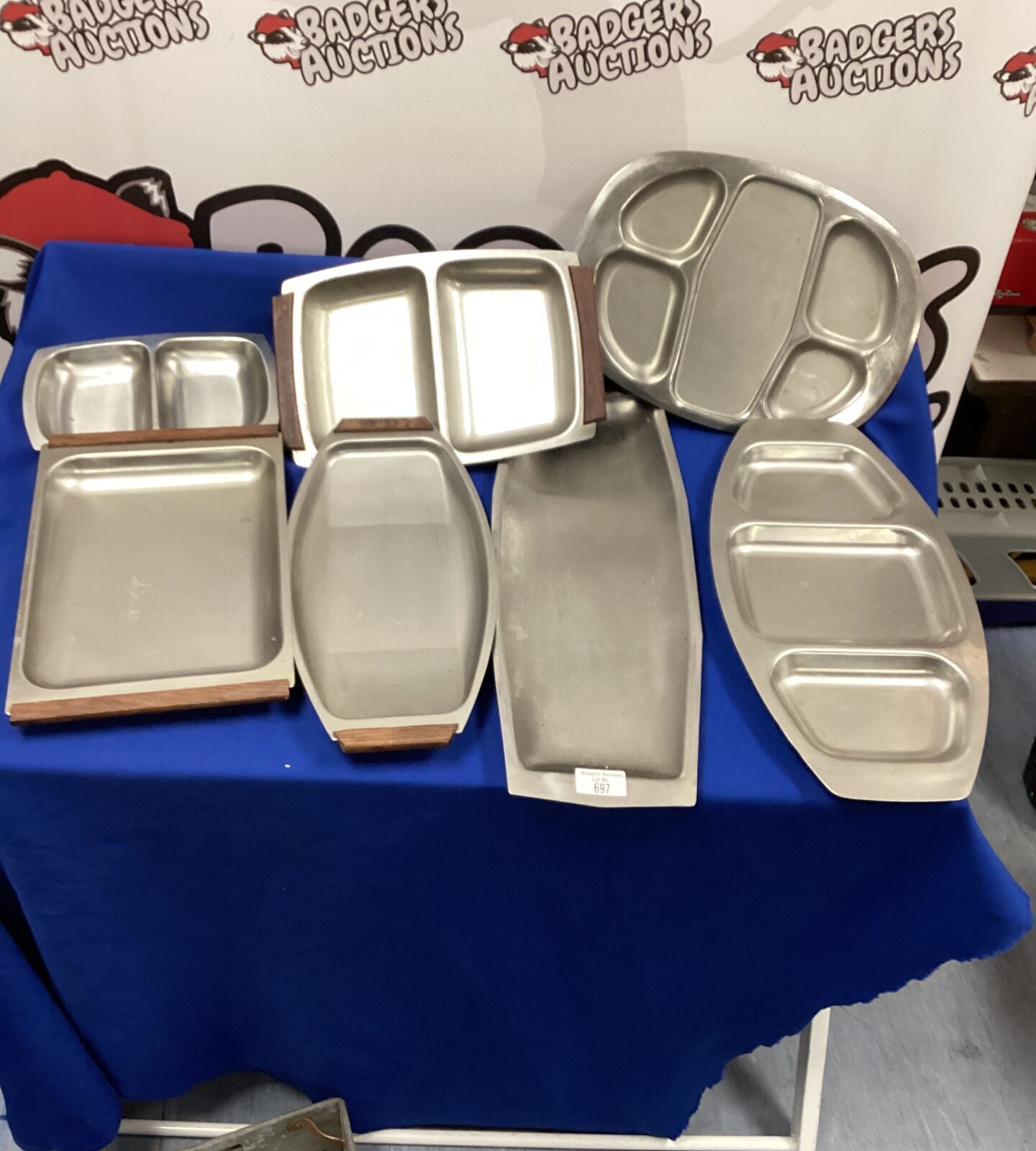 Stainless Steel Serving Trays