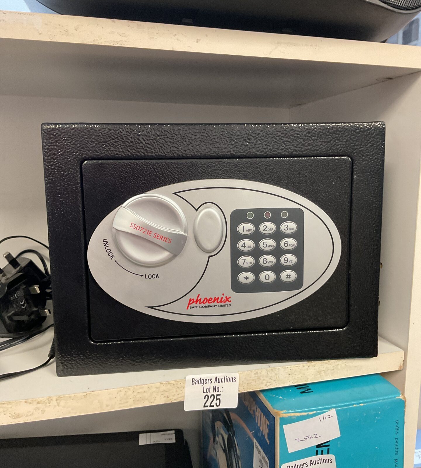 Phoenix digital safe with keys & code