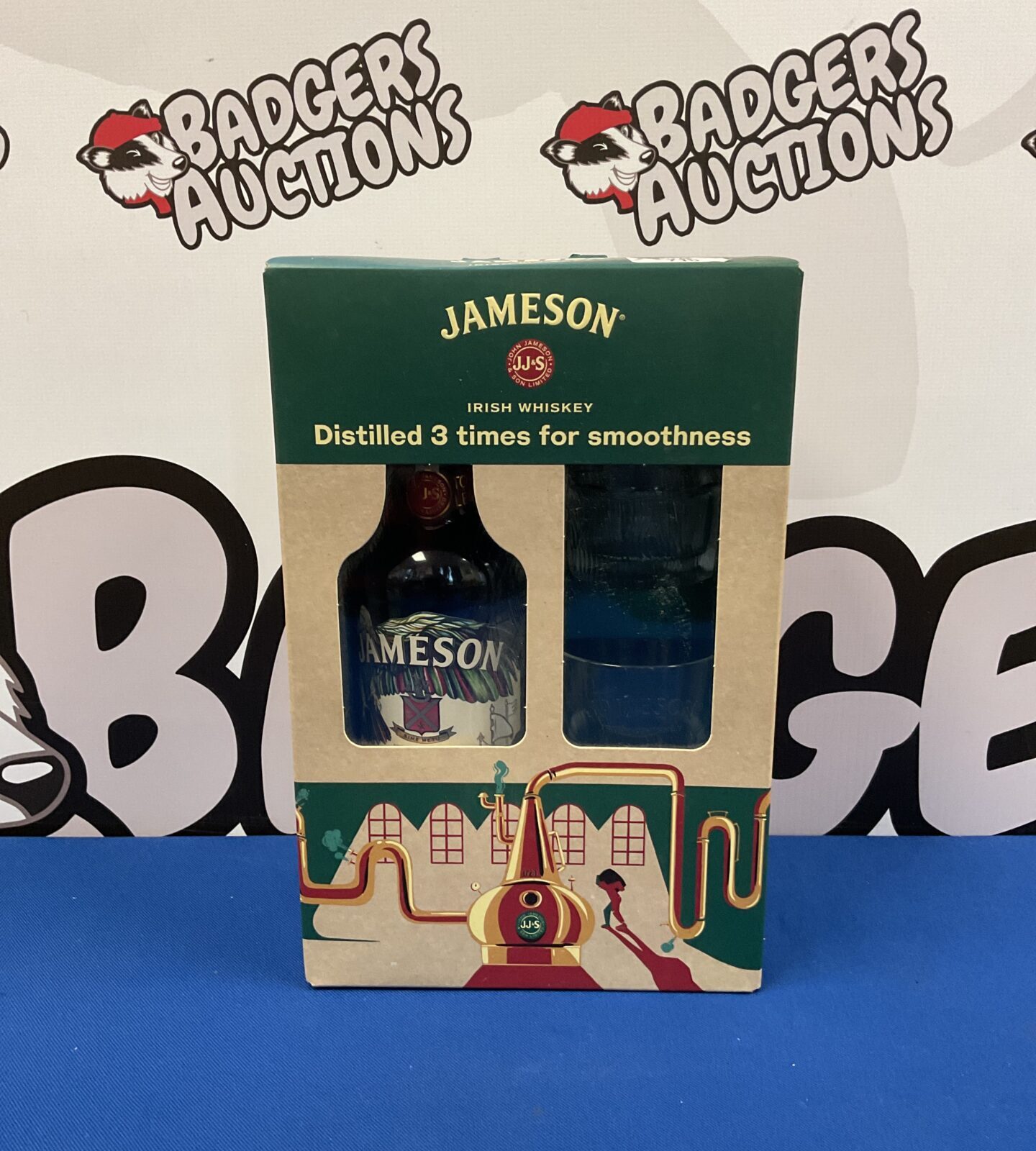 Jameson Irish whiskey gift set with glasses