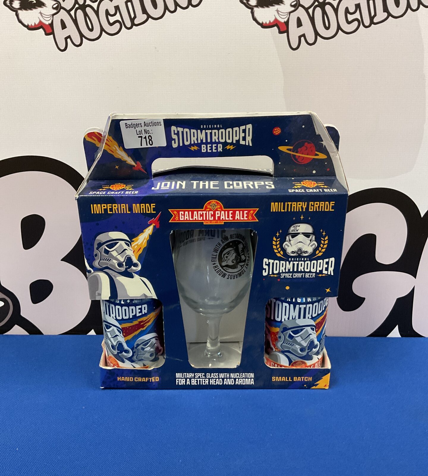 Stormtrooper galactic pale ale gift set