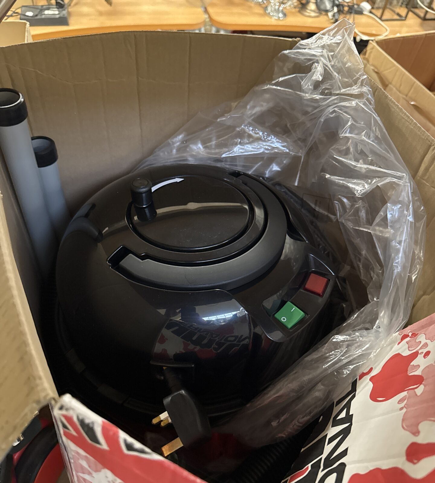 Henry hoover in box with accessories - looks as new