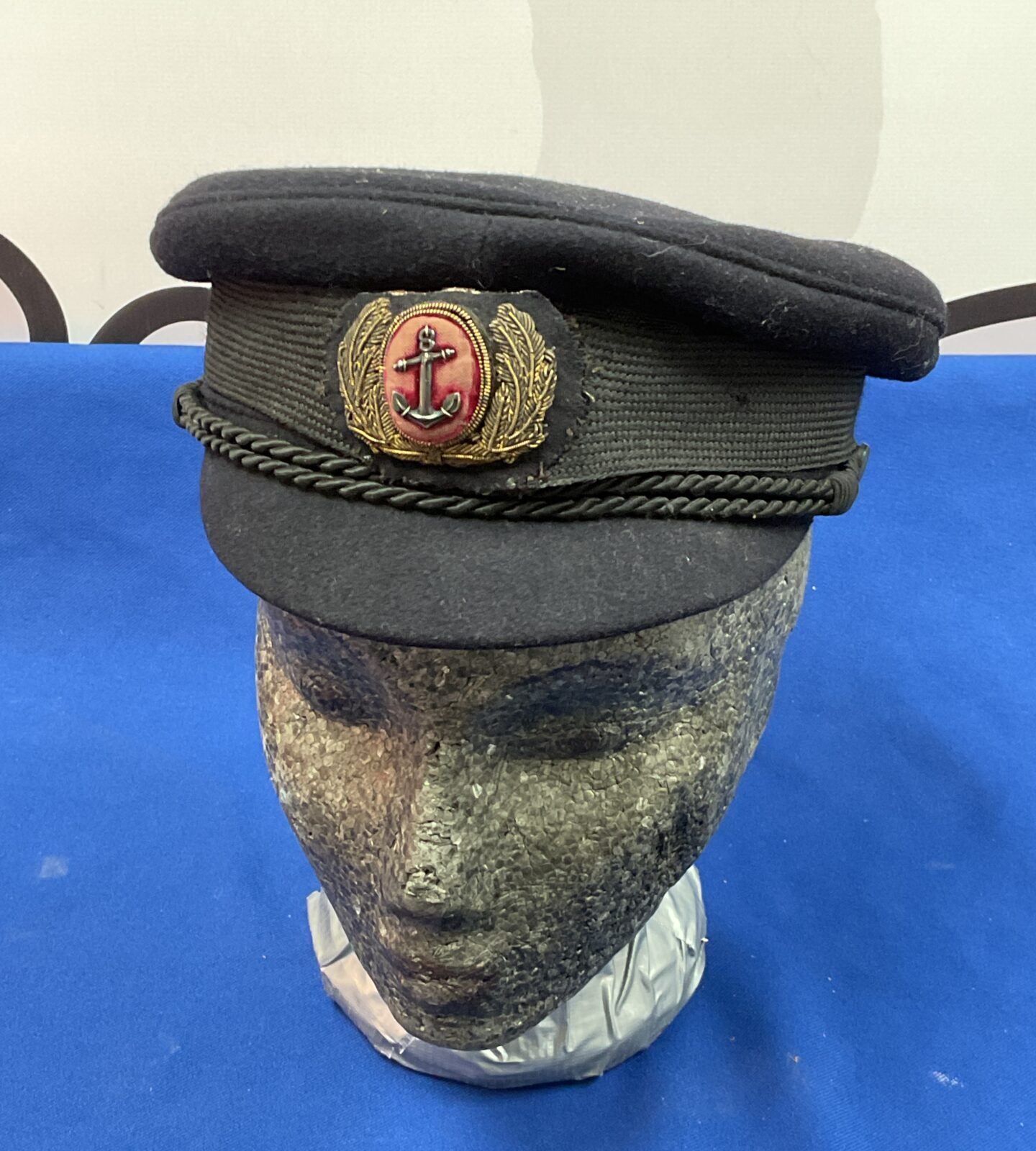 W.W.2 Merchant navy officers cap