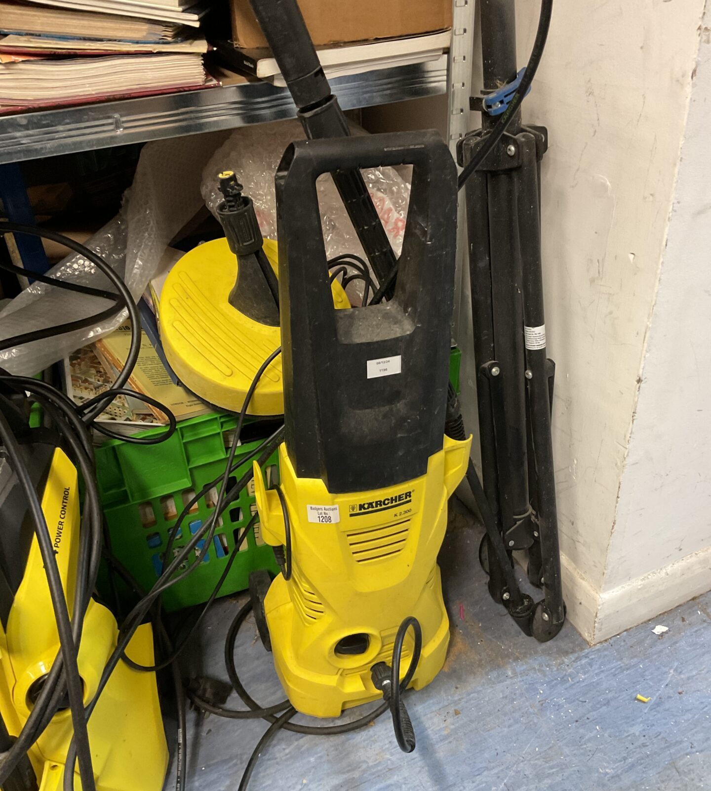 Karcher k2.300 pressure washer with patio cleaner attachment