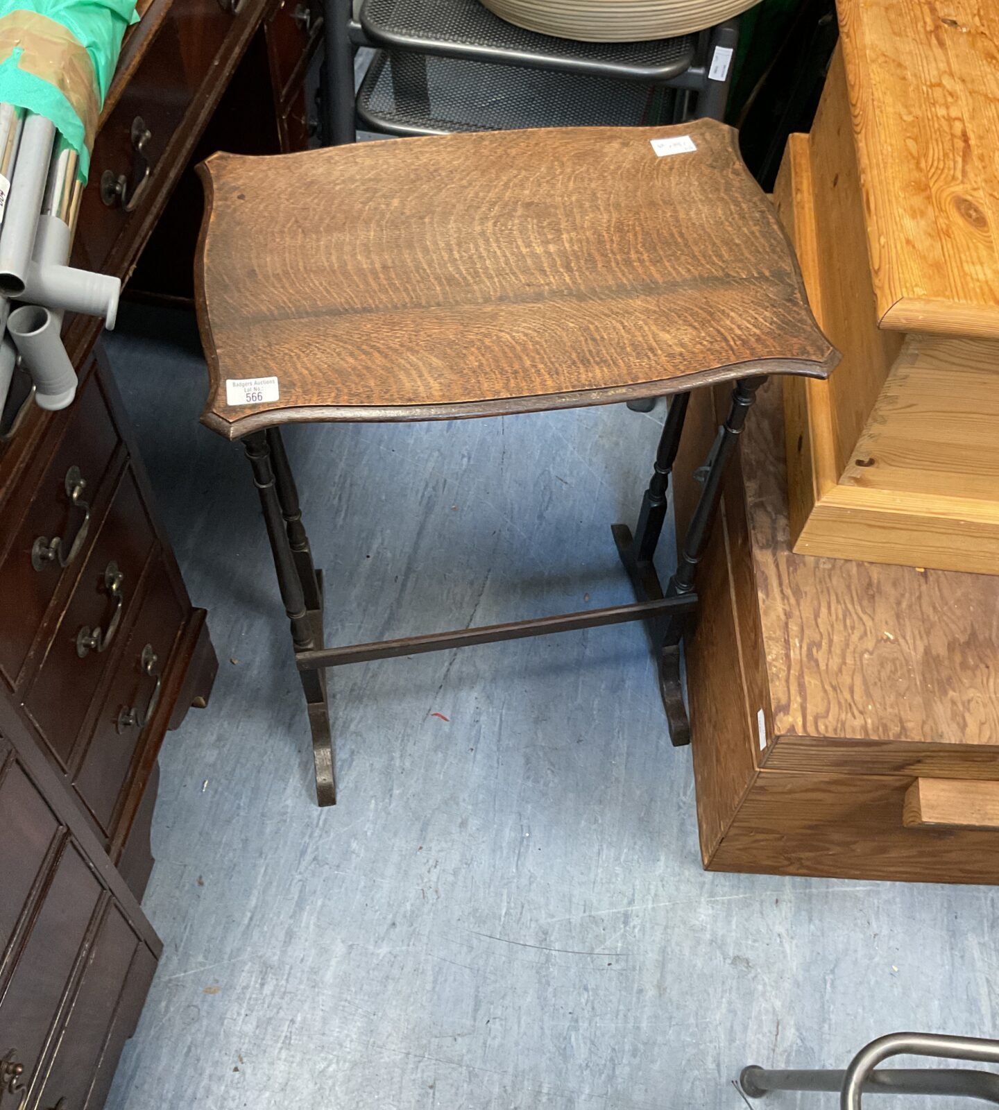 Mahogany small occasion table