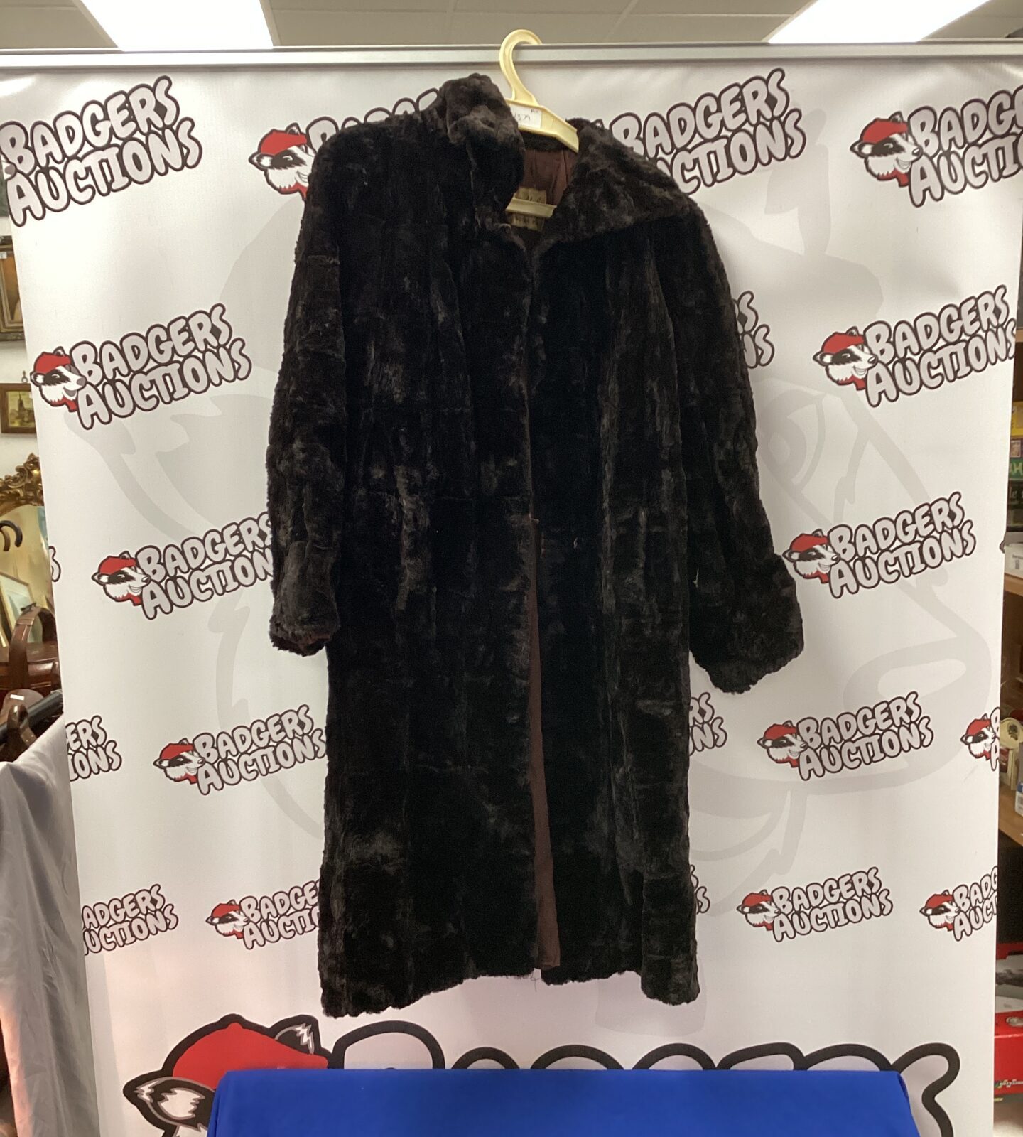 Scotch mole fur coat