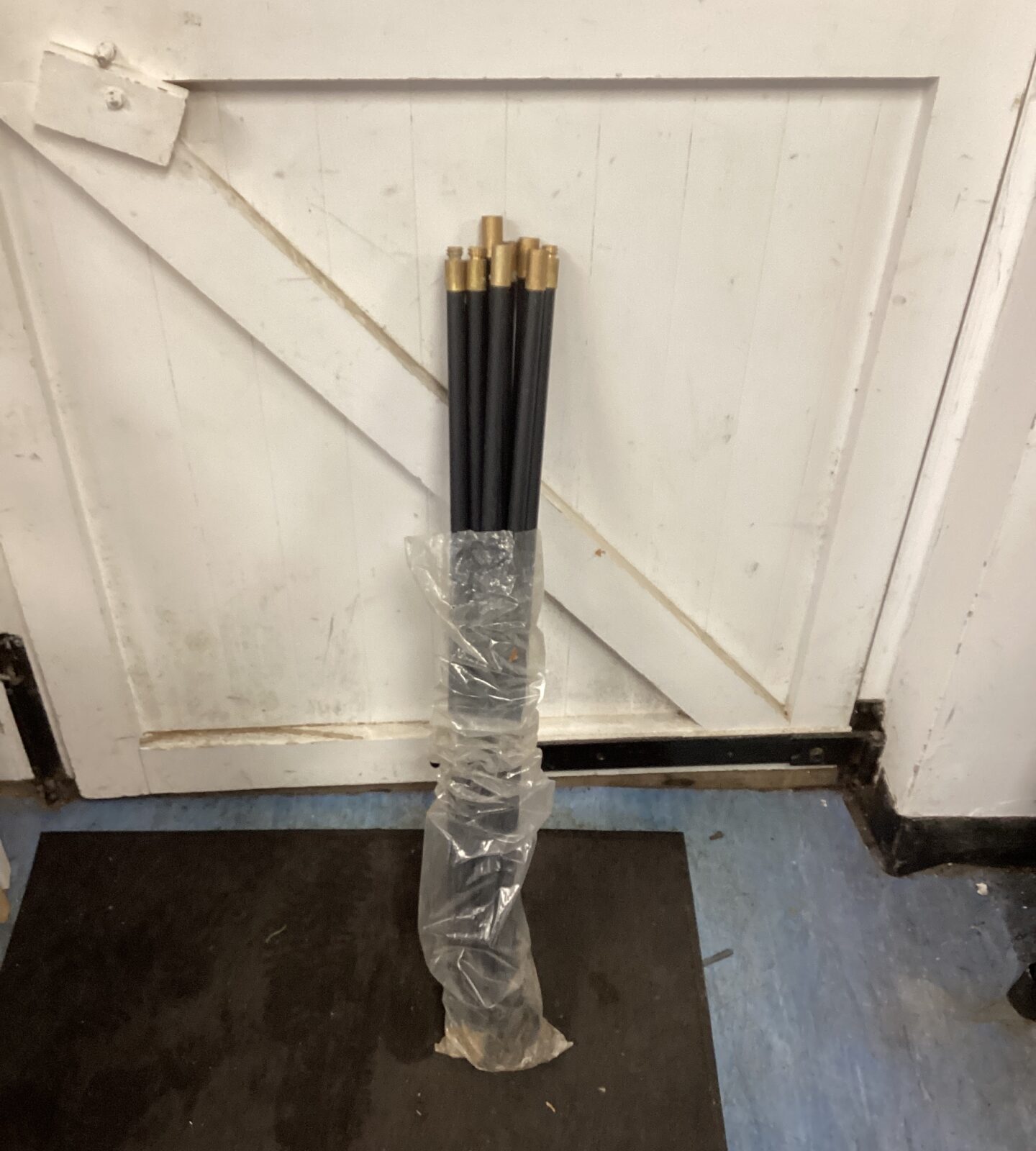 Set of drain rods