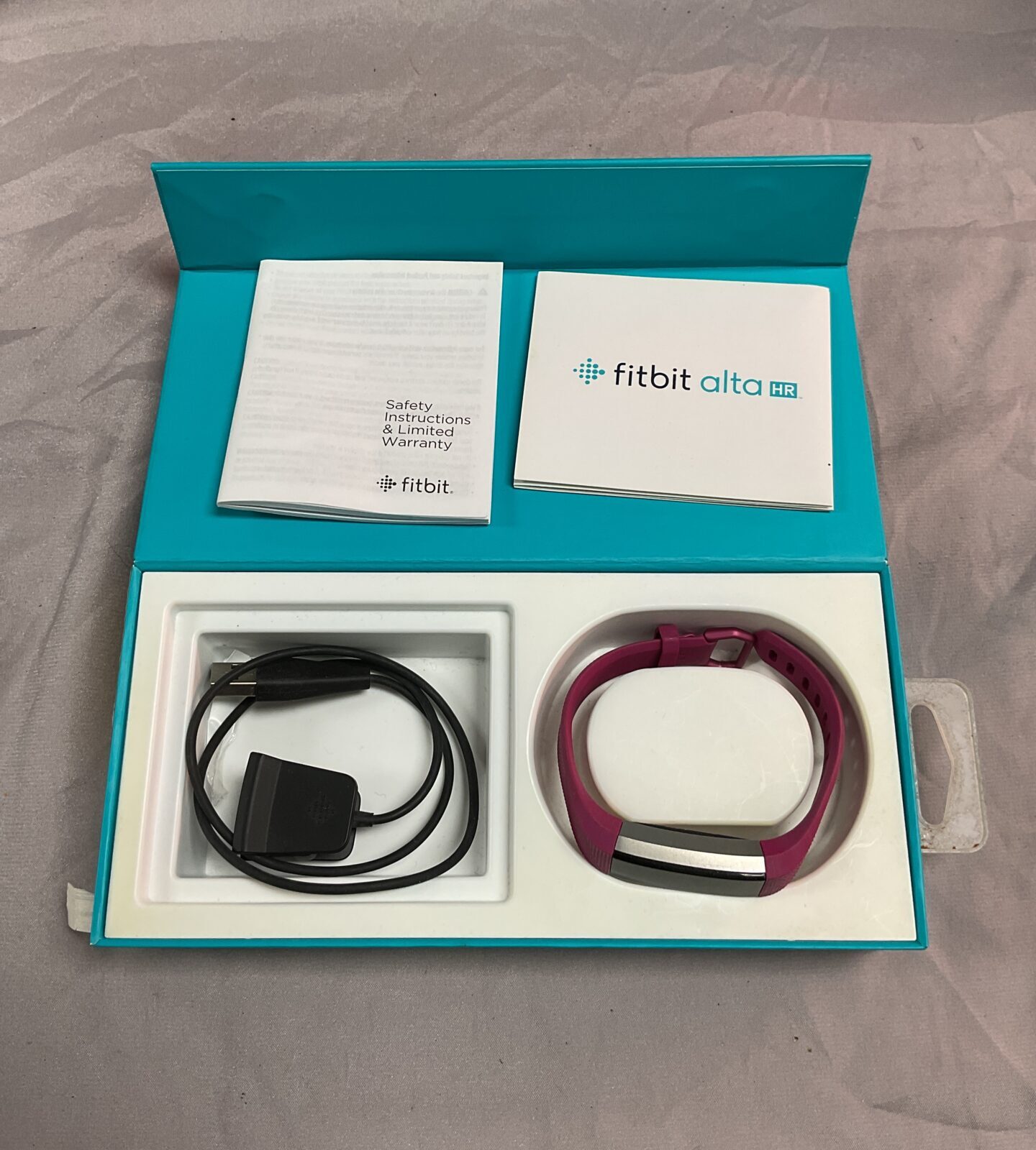 Fitbit alta fitness watch in box