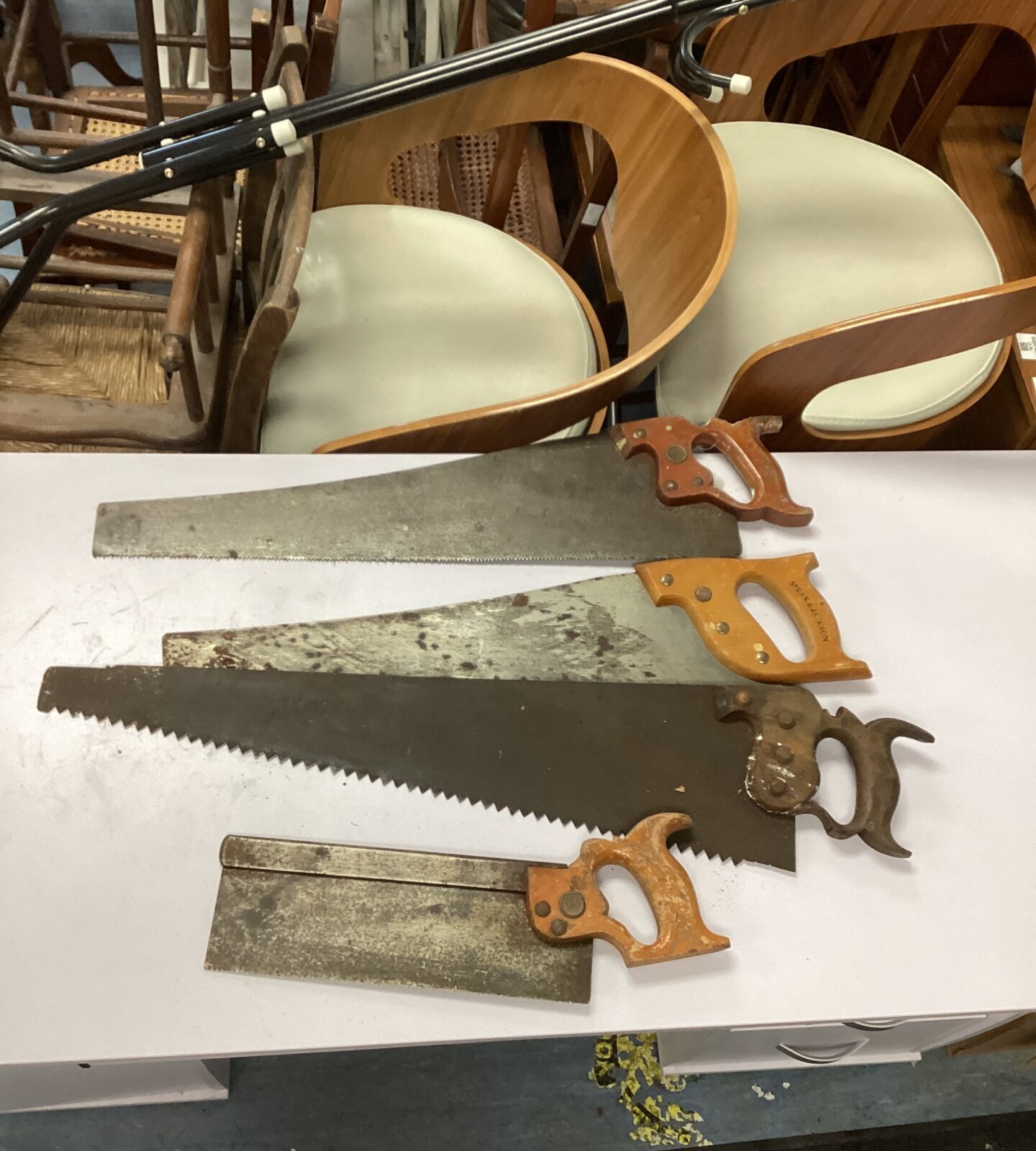 Four of Wood Saws inc Spear and Jackson