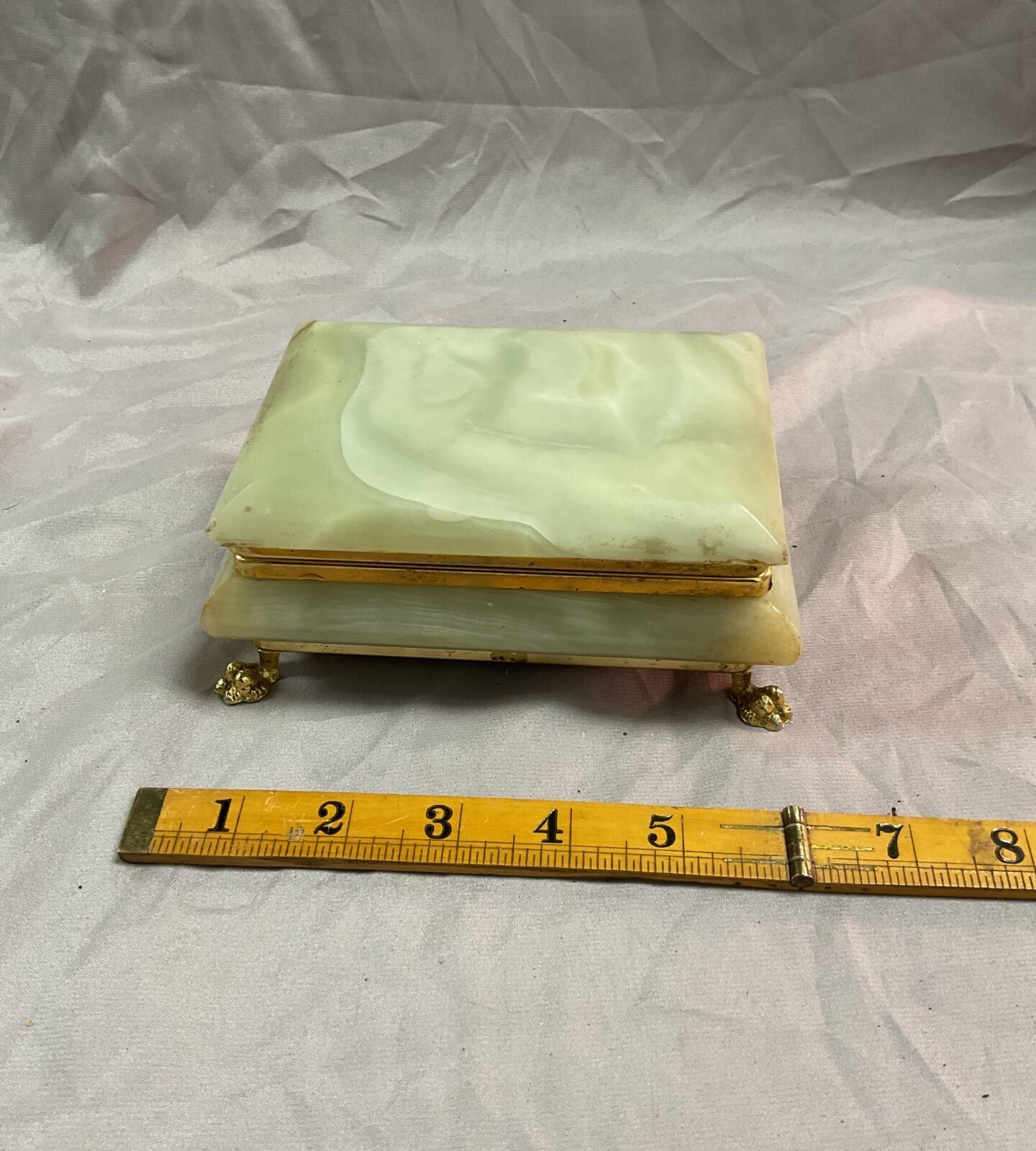 Small marble jewellery box