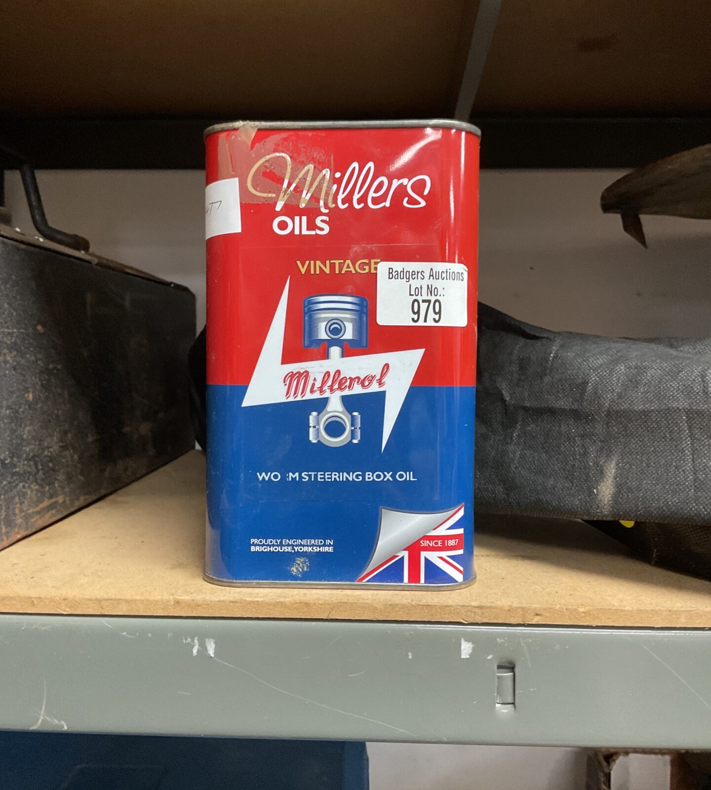 Millers vintage steering box oil