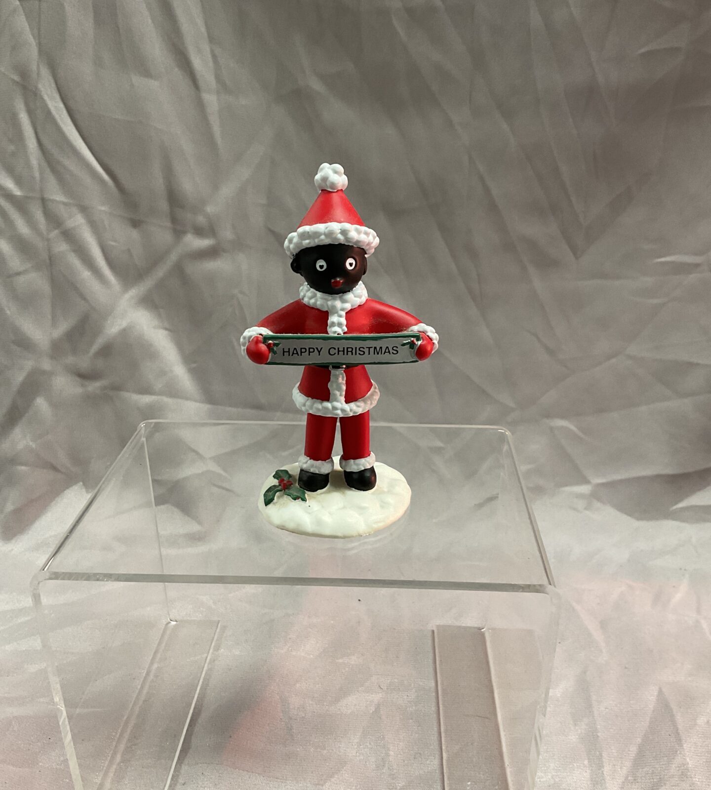 Merry Christmas Santa golly cake decoration