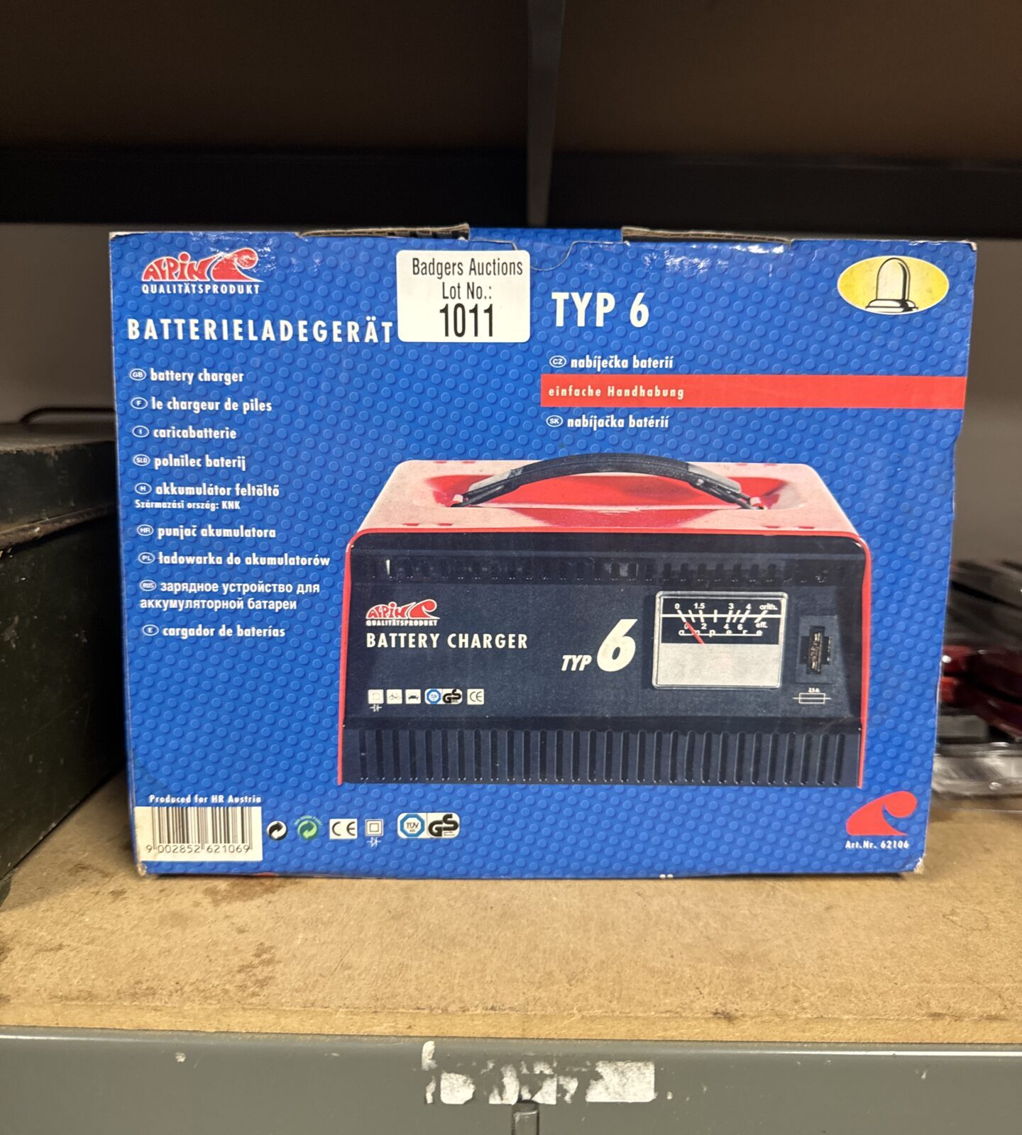 Alpin typ 6 battery charger