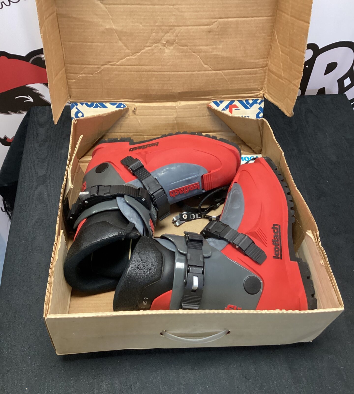 Pair of koflach ski boots size 8.5