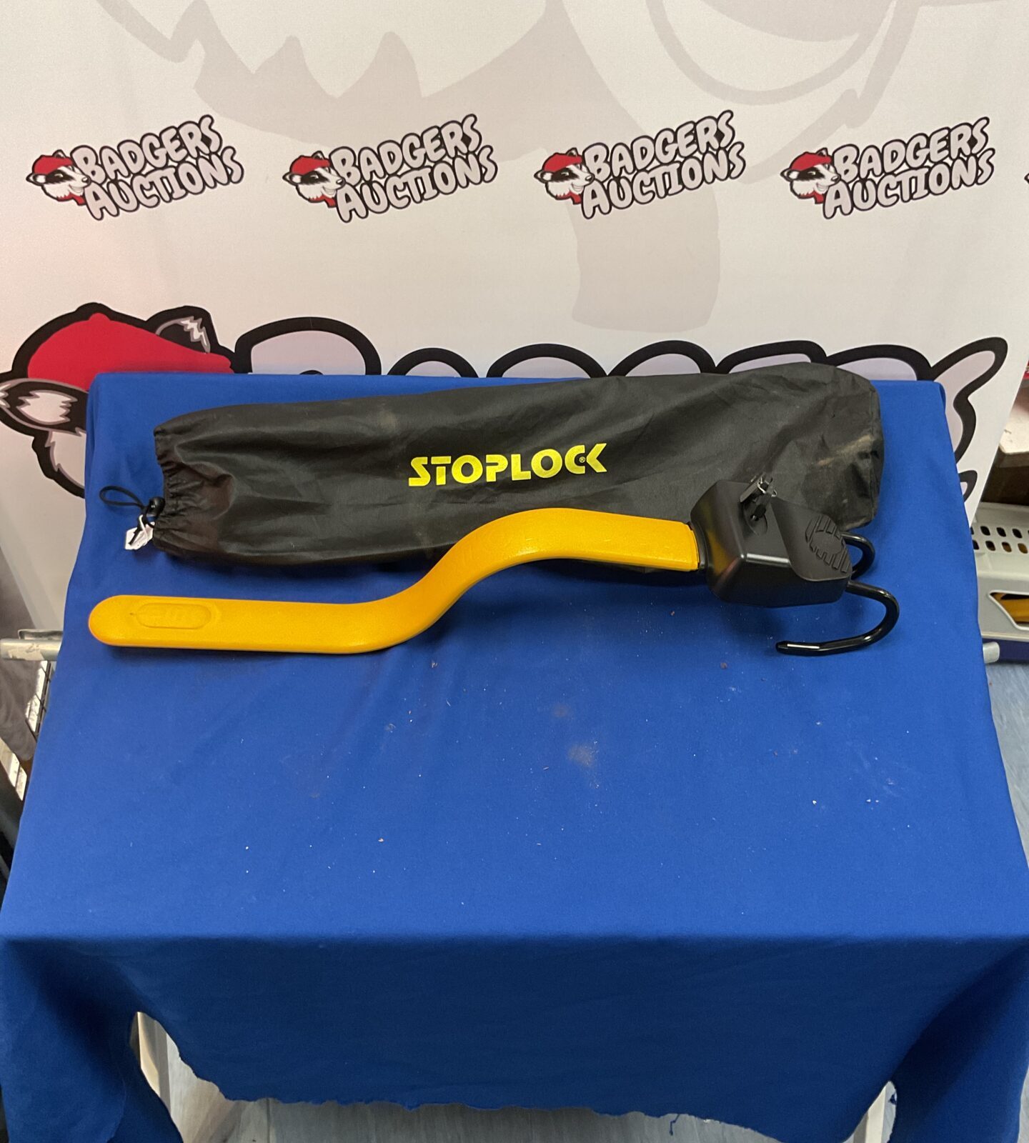 Stoplock steering lock