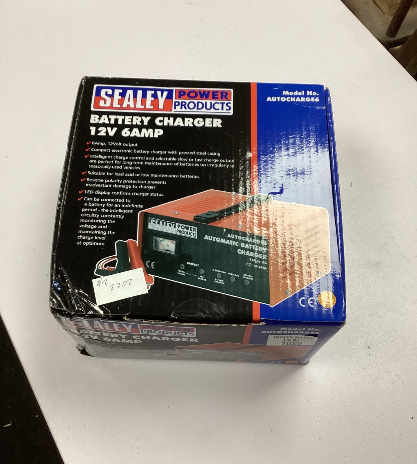 Sealey Battery Charger