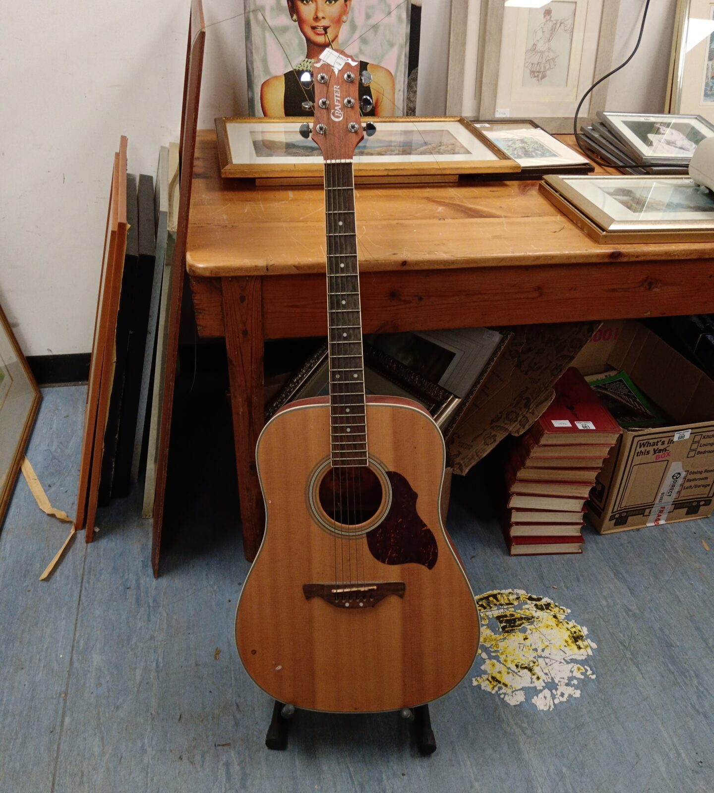 Crafter d-6 acoustic guitar