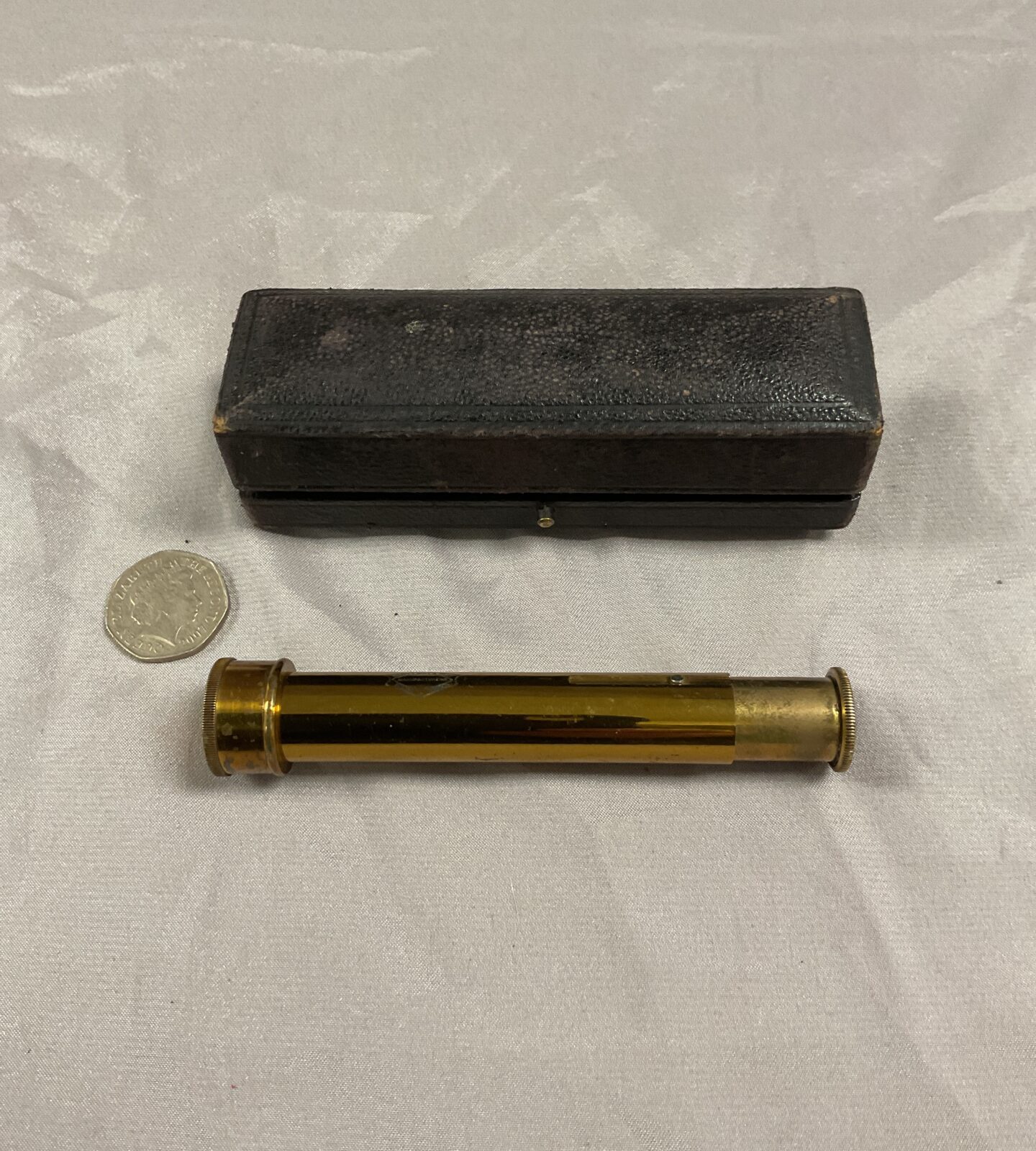 antique brass direct vision spectroscope