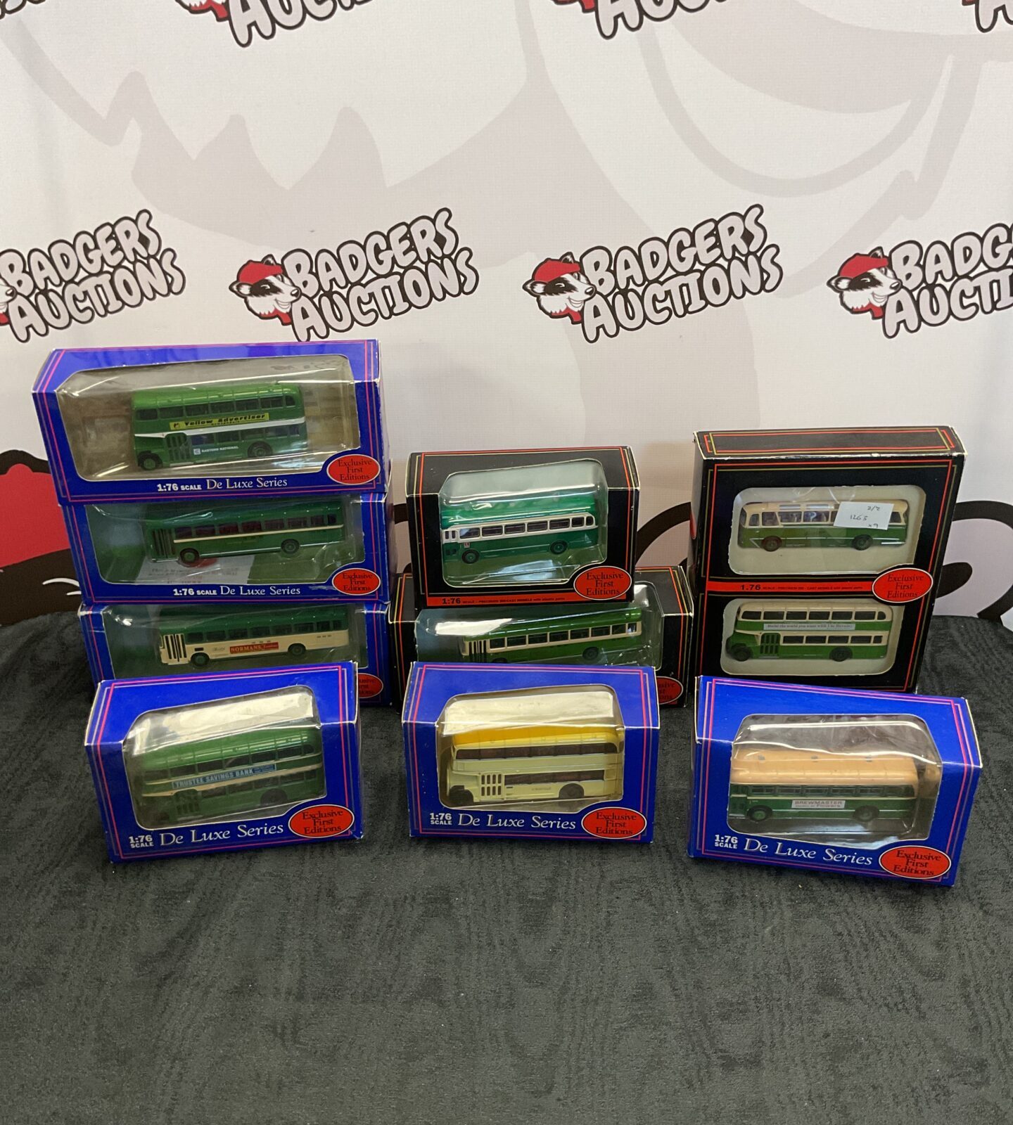 Box of de luxe series box diecast models inc first exclusive editions