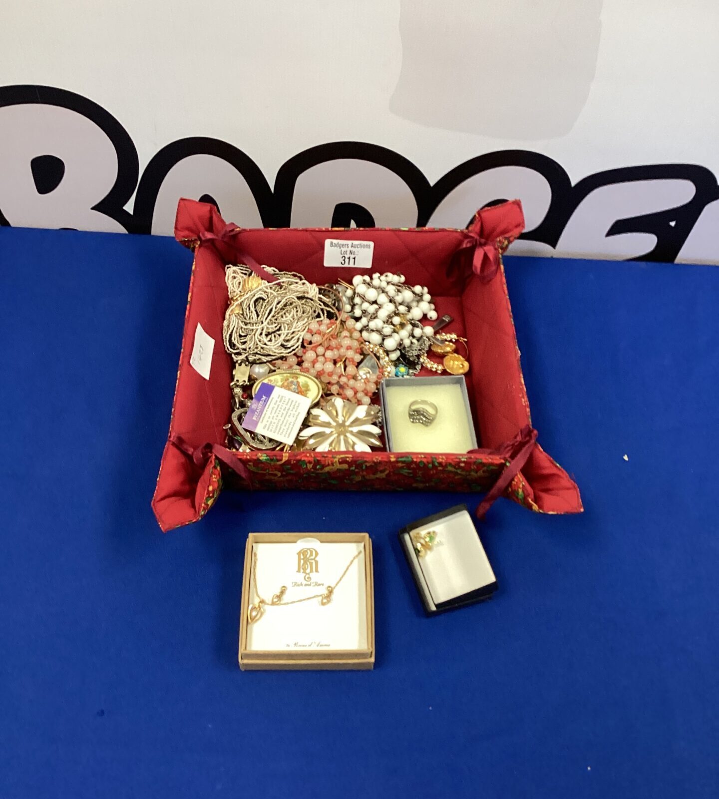 Box of mixed costume Jewellery