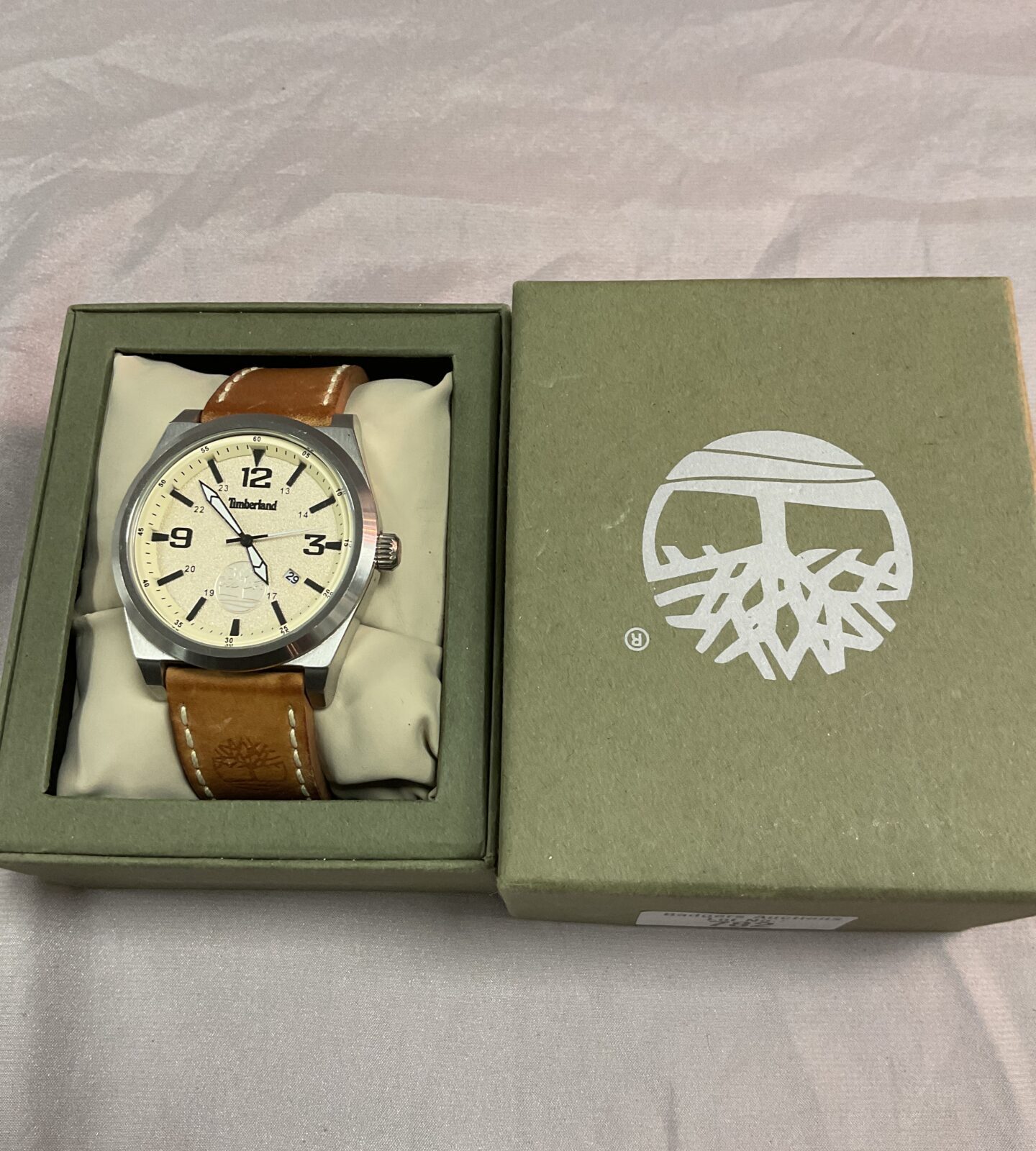 Boxed timberland gents wristwatch working