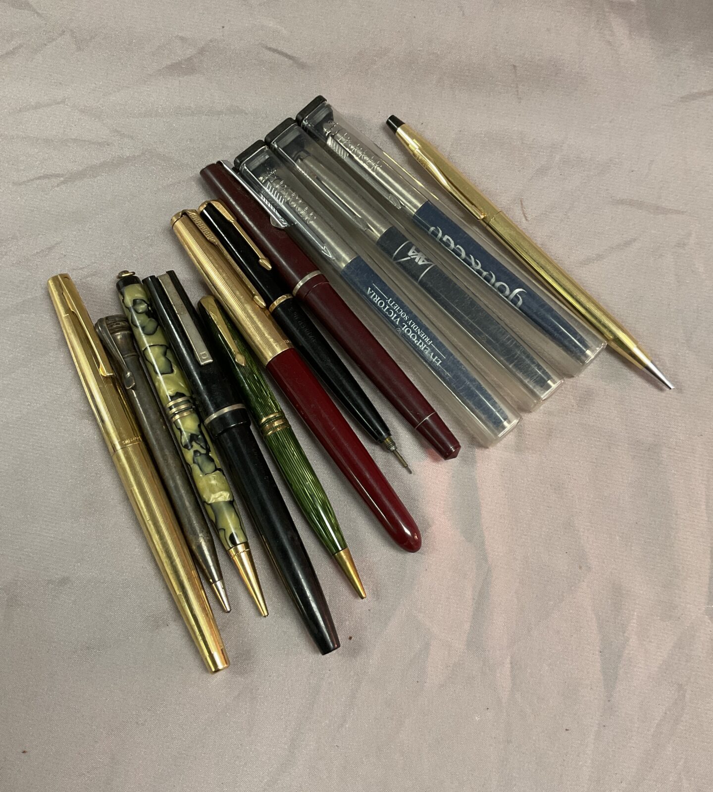 Collection of pens inc parker