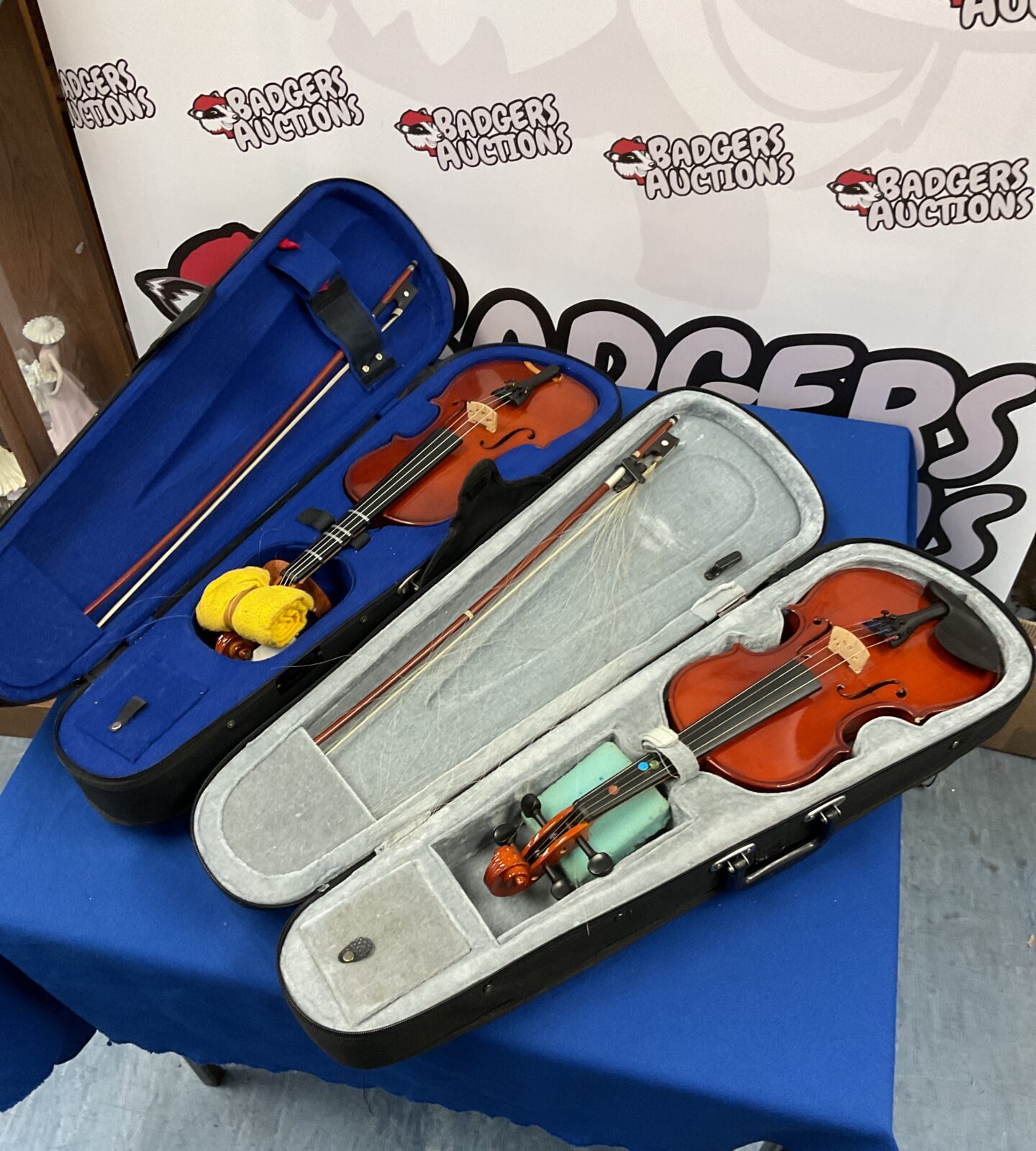 Gear 4 music & stentor violins in cases with bows