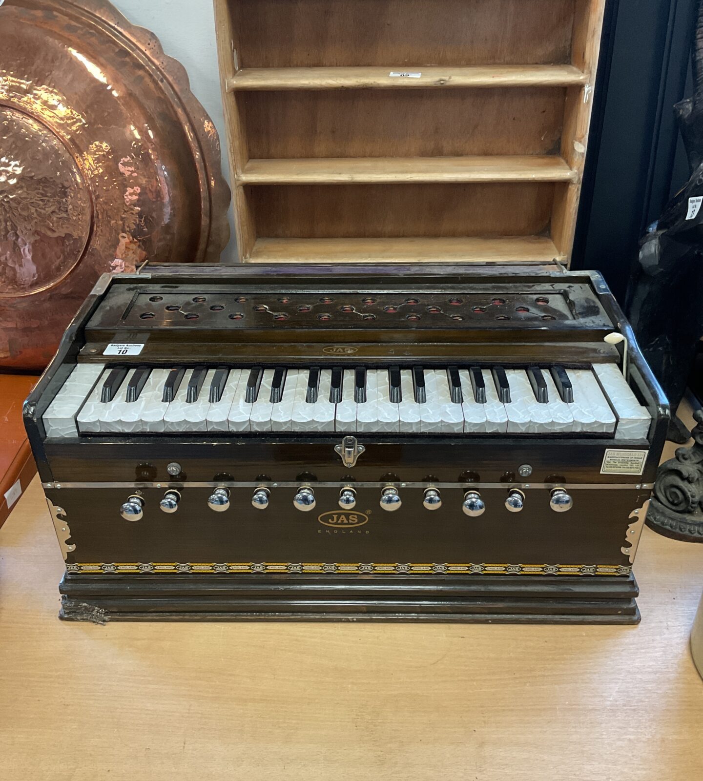 Vintage jas harmonium piano