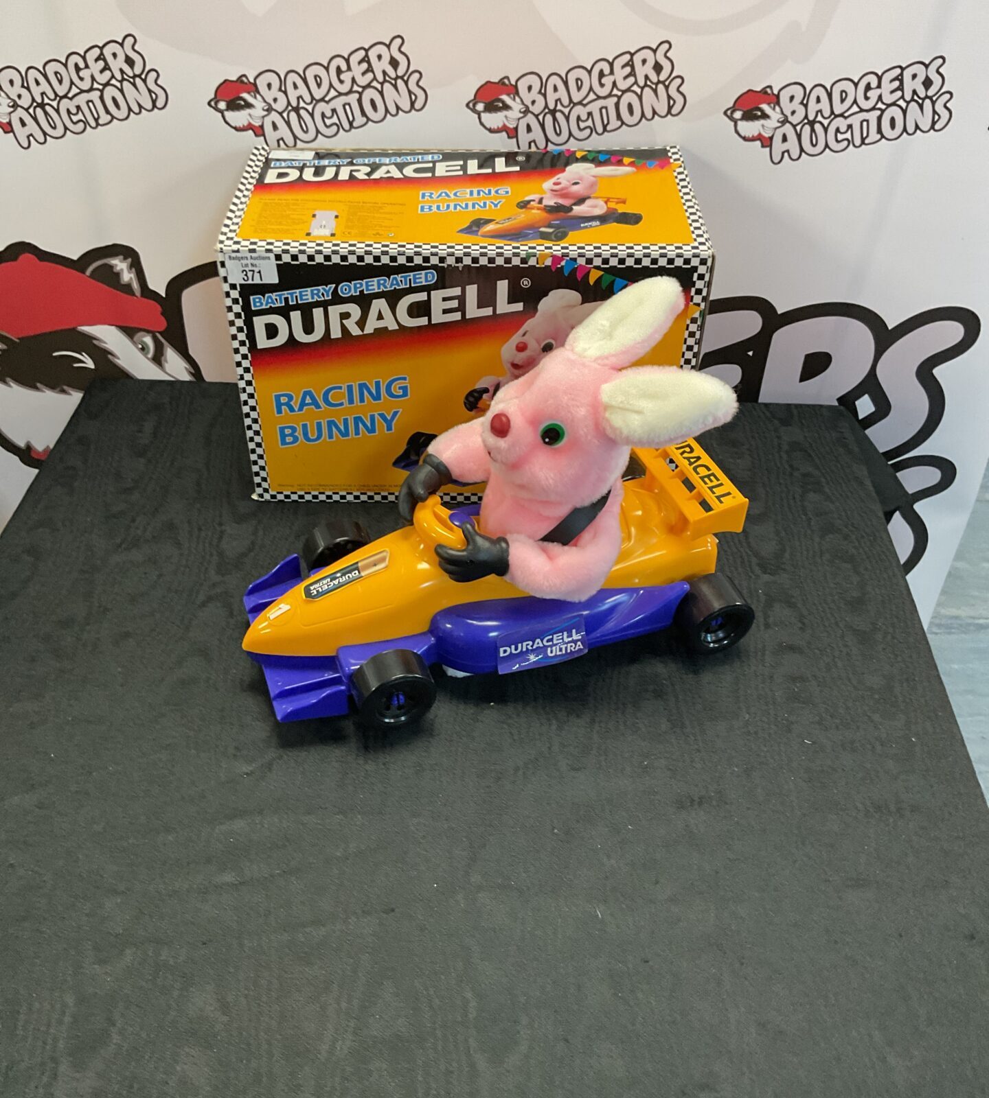 Duracell racing bunny toy