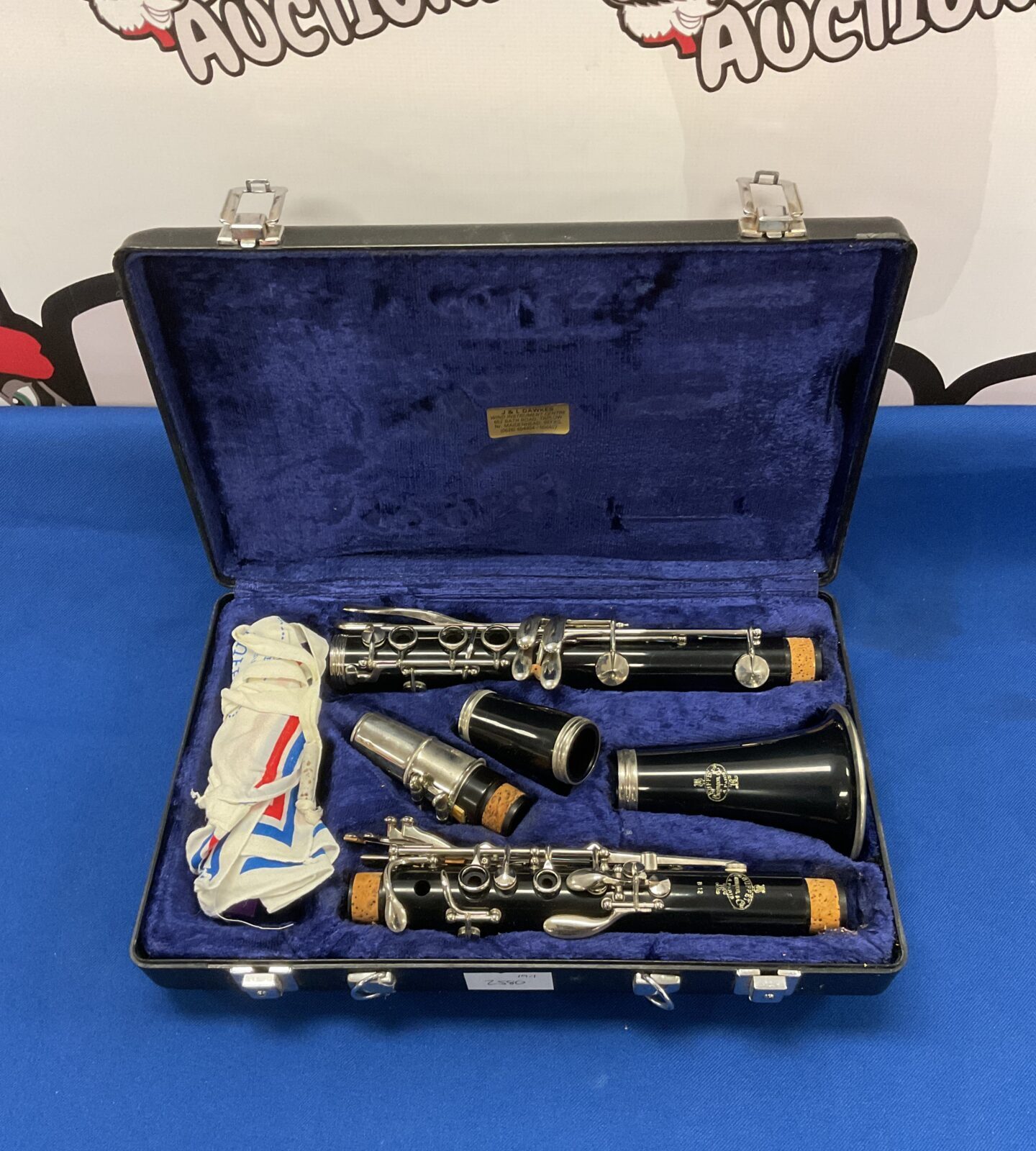 Buffet crampion Paris clarinet in case