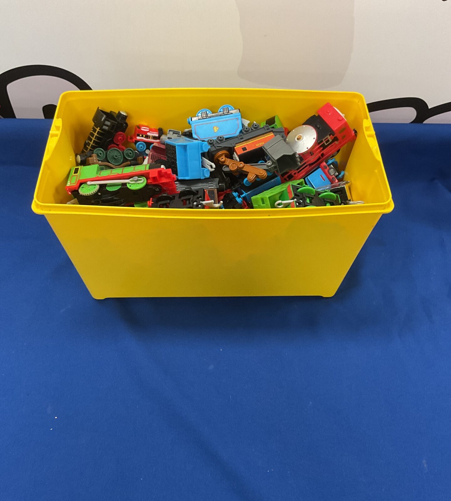 Box of Thomas the tank engine