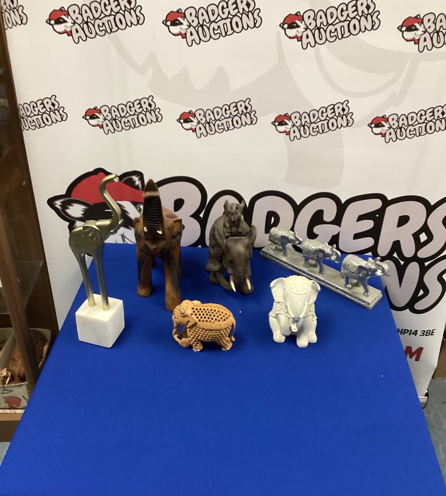 Selection of Elephant Figurines