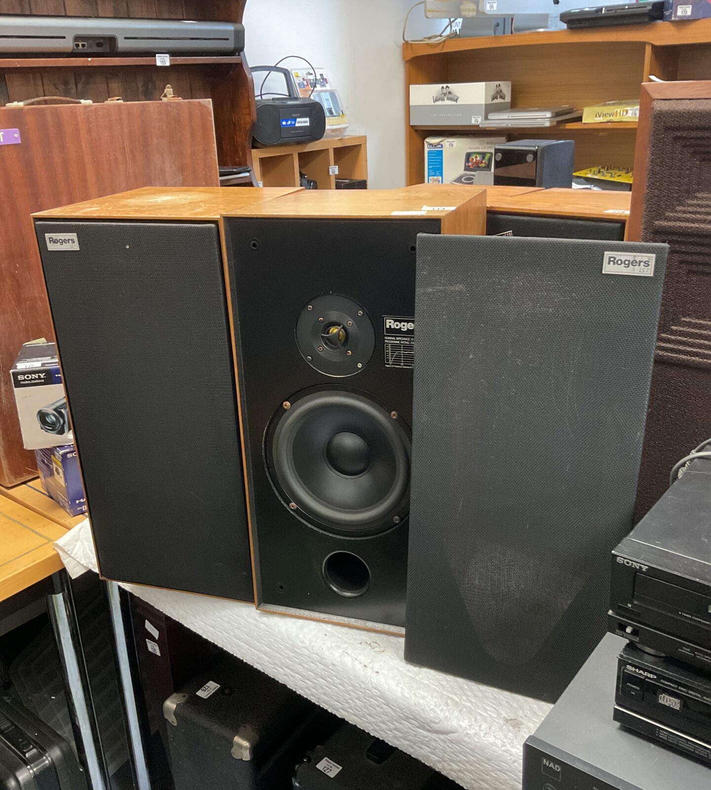 Pair of rogers ls7 speakers