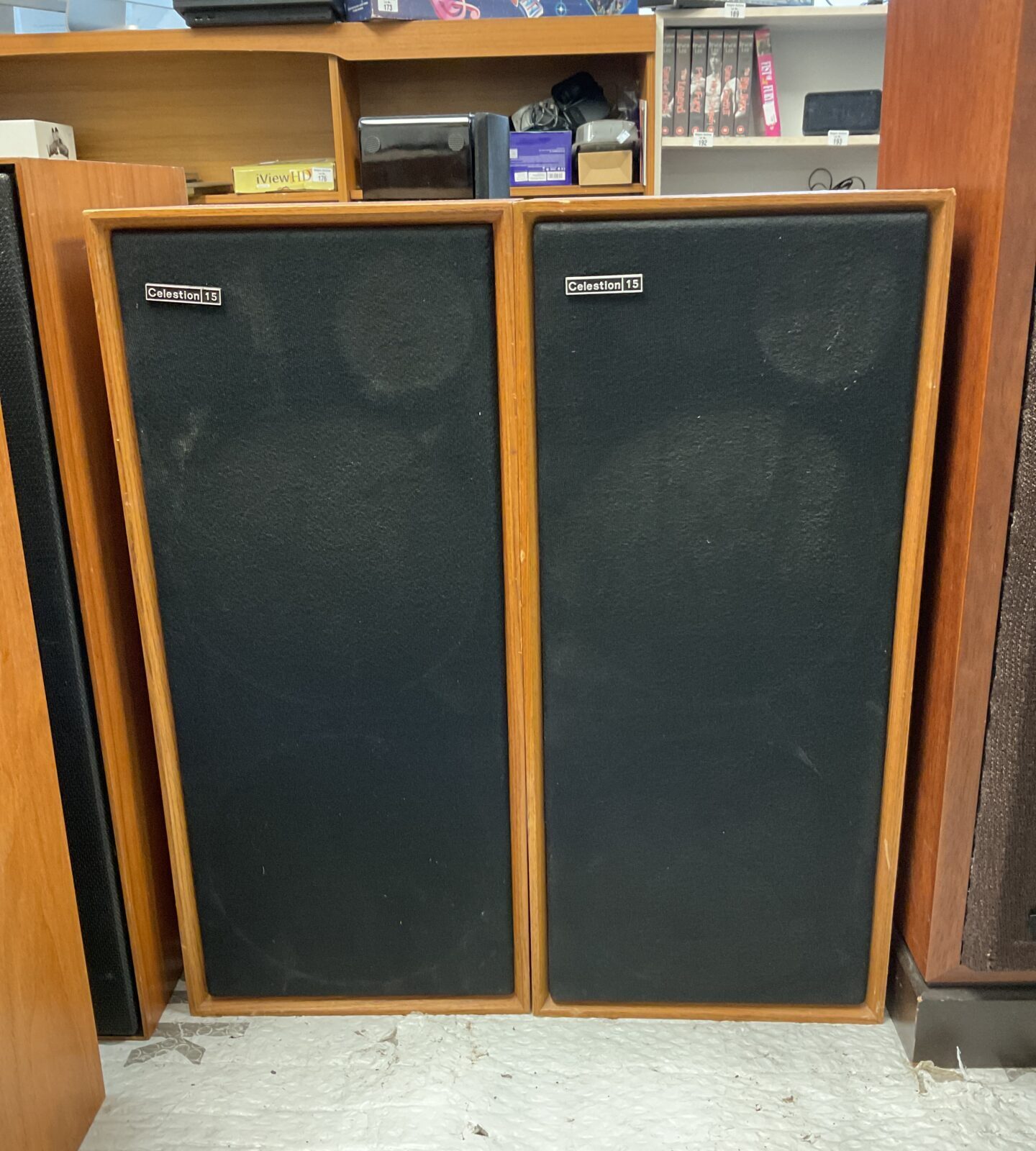 Pair of celestion 15 speakers