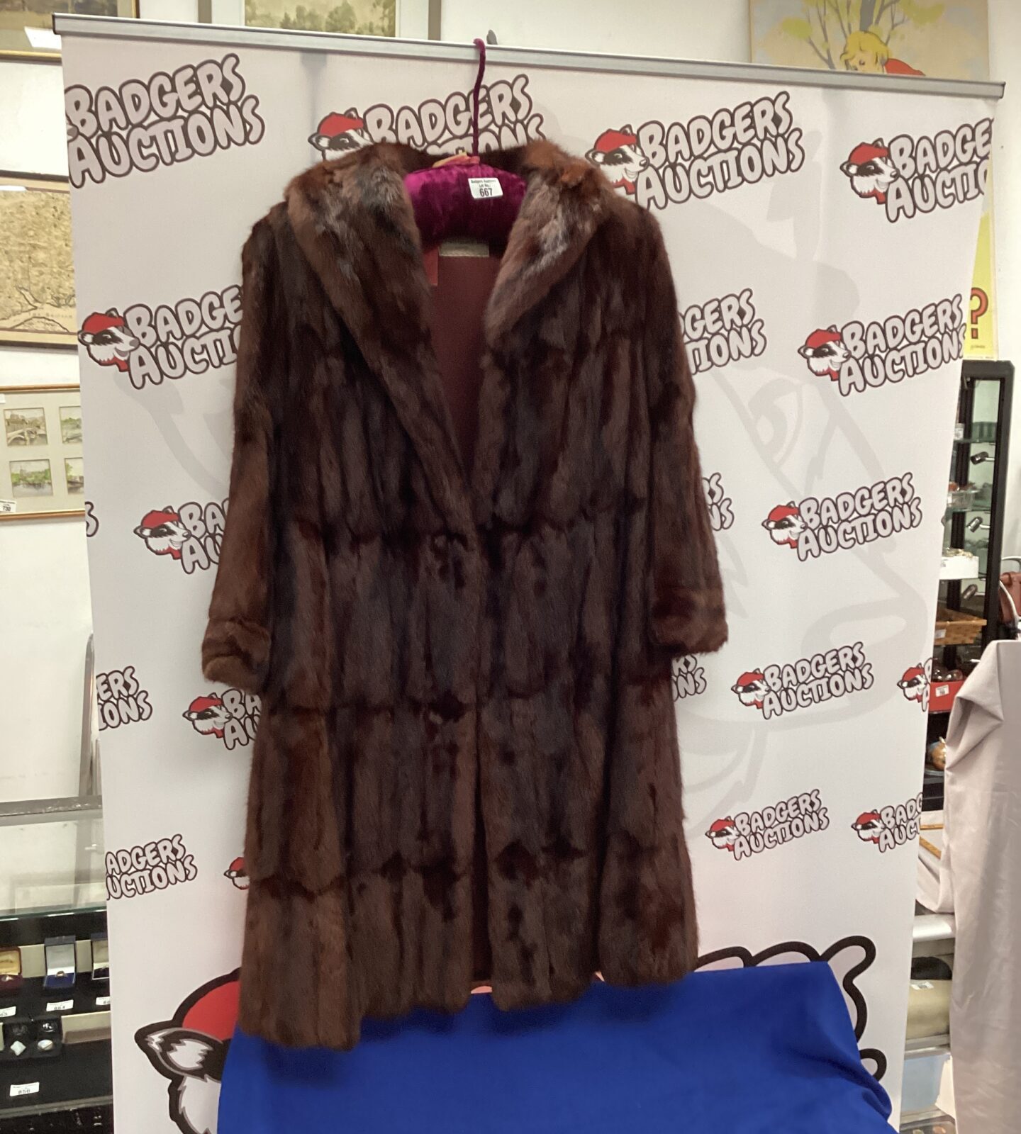 Winterson Full length fur coat