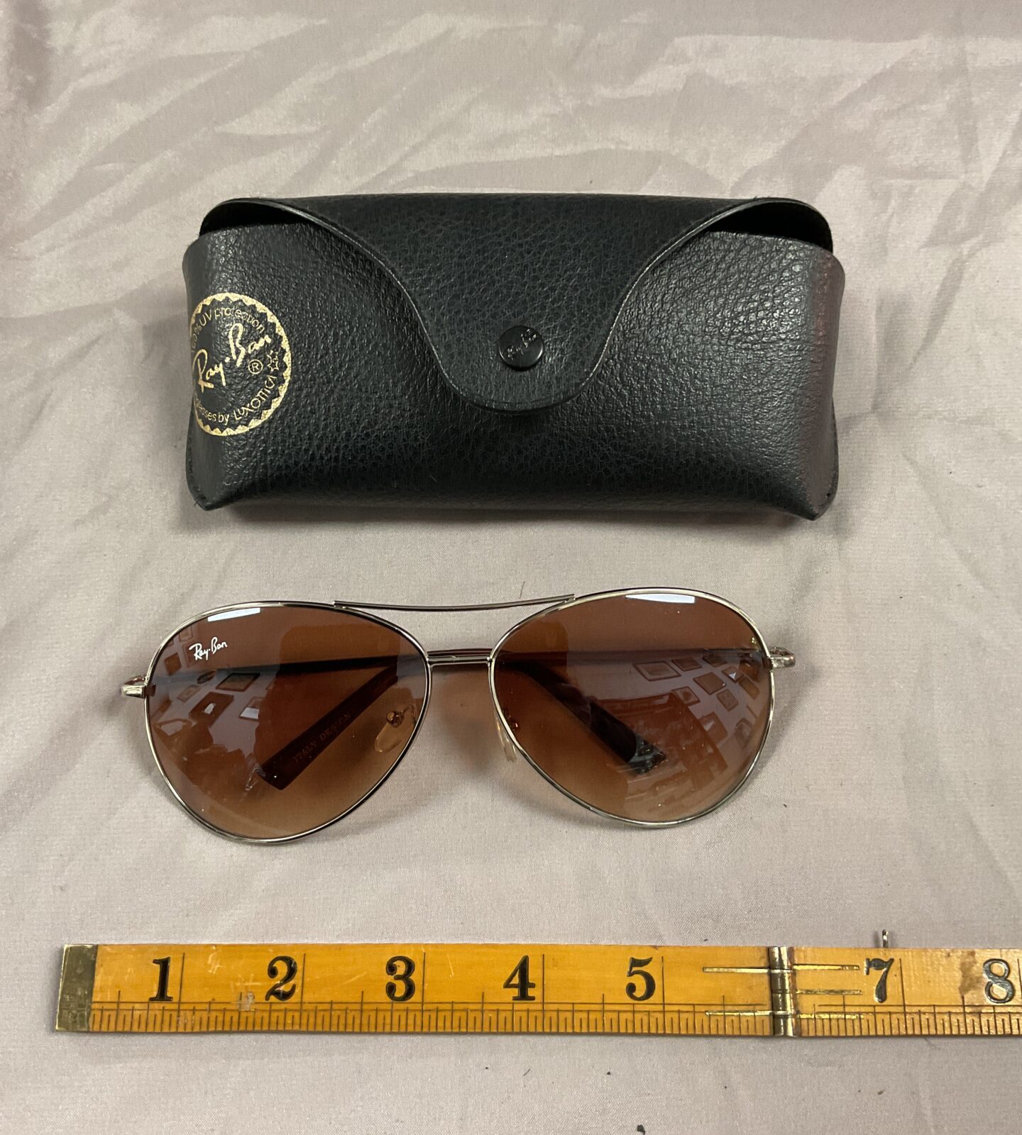 Pair of vintage style Ray ban sun glasses