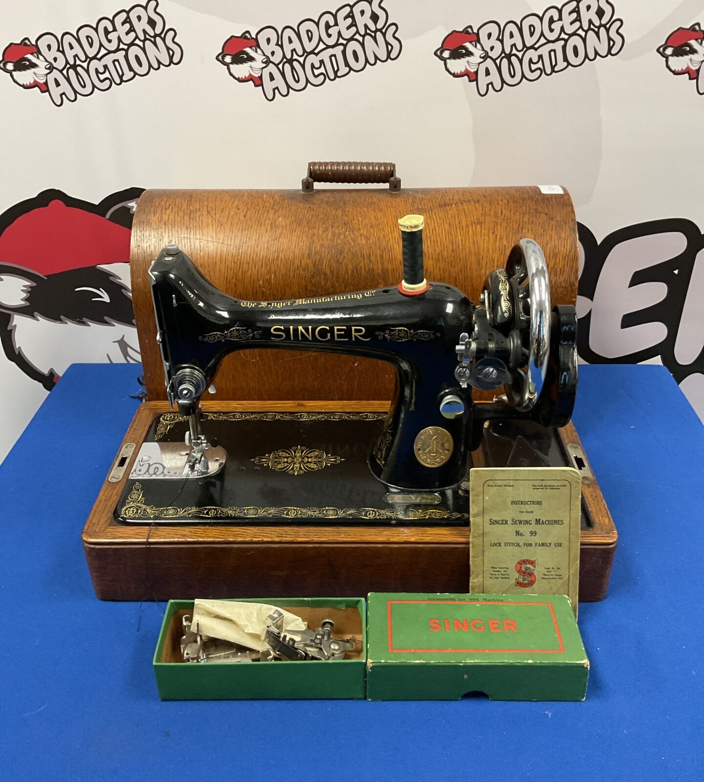 Singer model 99 sewing machine