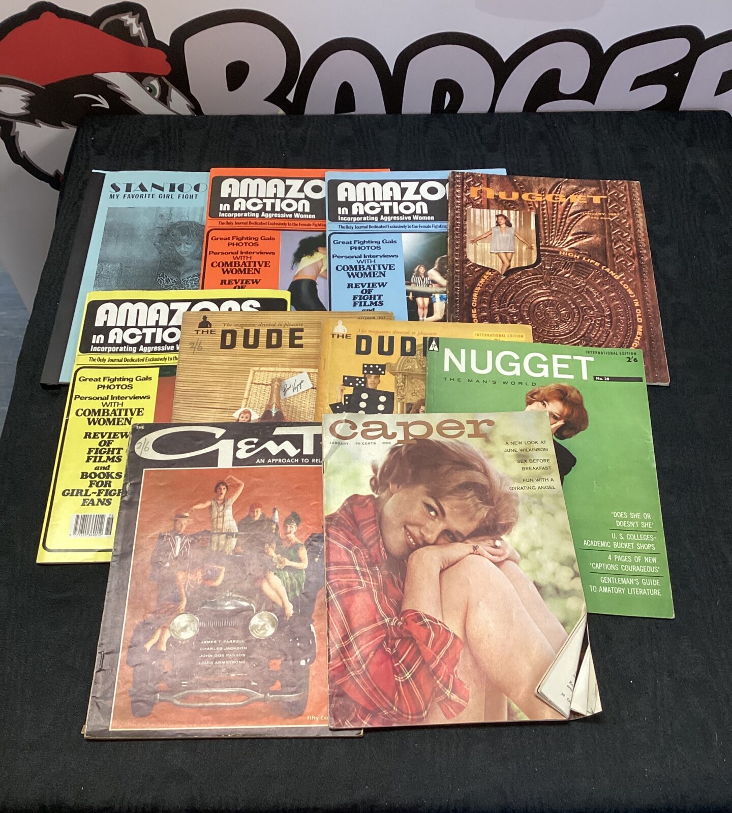 amazons in action magazines mixed lot