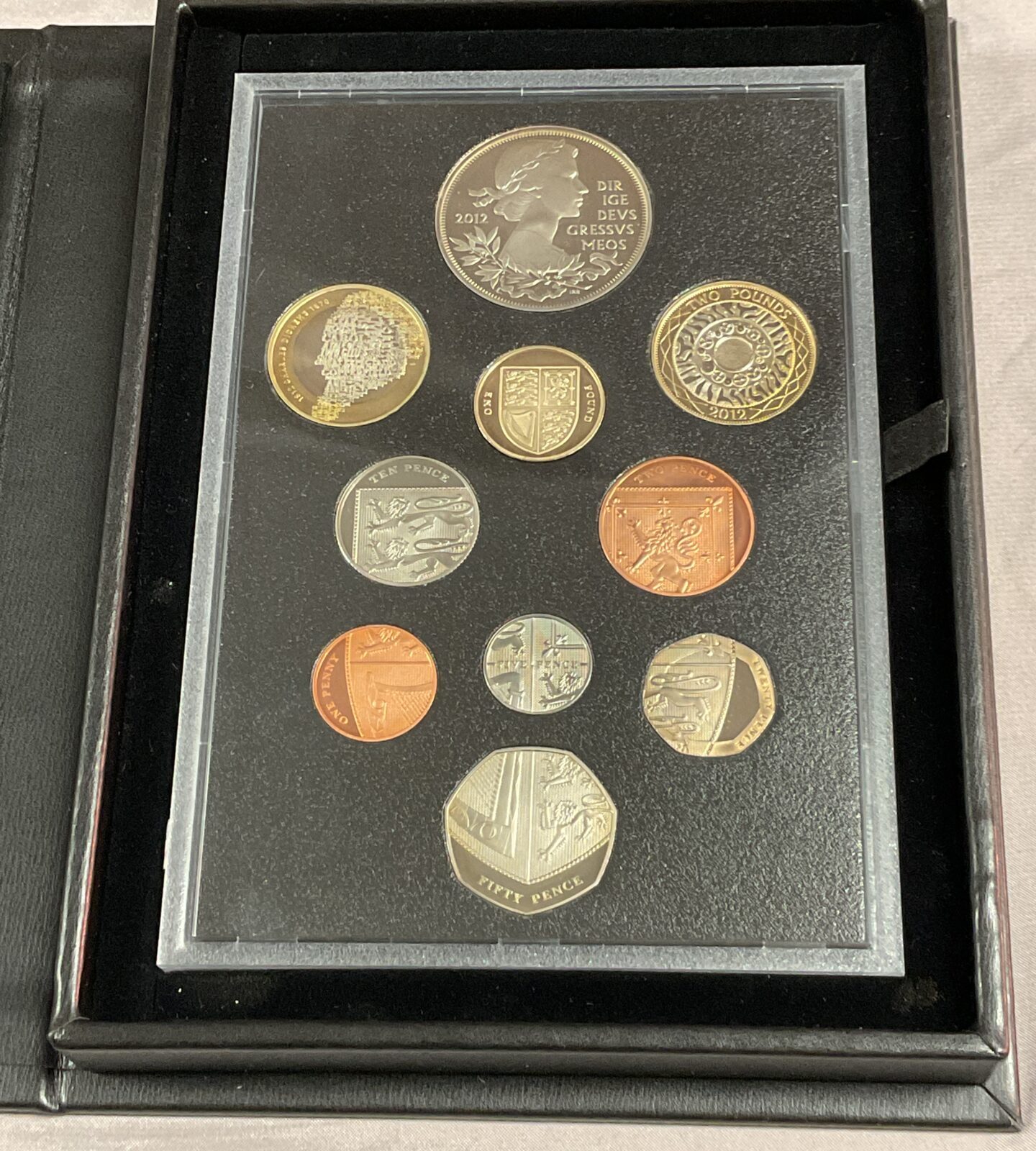 Royal mint 2012 United Kingdom proof coin set